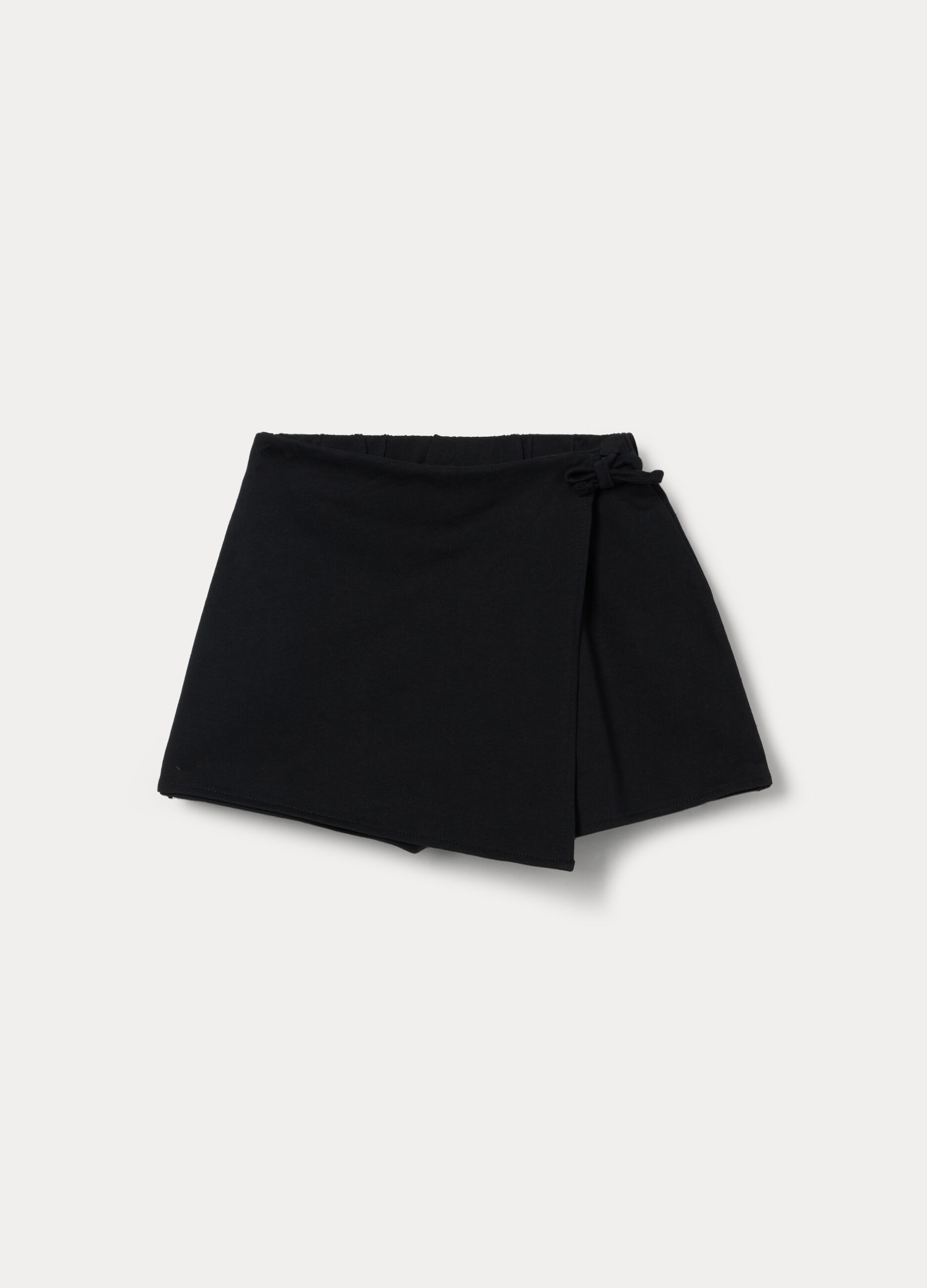 Gonna pantalone in puro cotone bambina_0