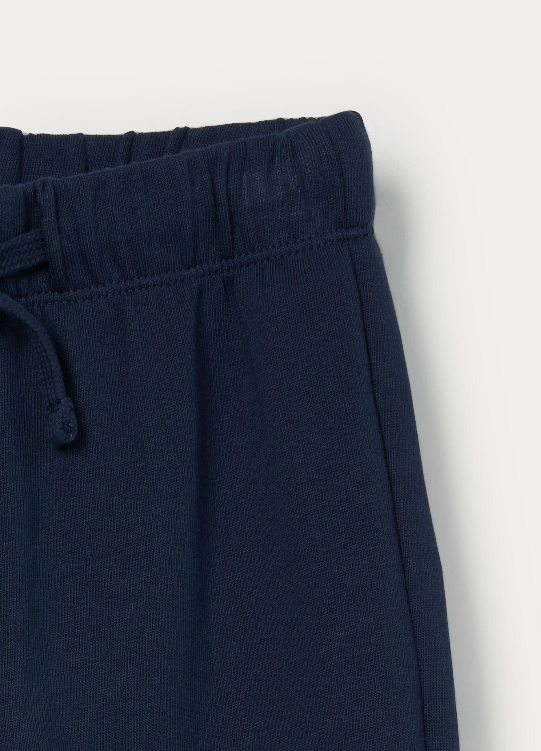 Jogger in french terry di puro cotone bimbo_2