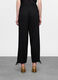 Pantaloni parachute misto lino donna_1