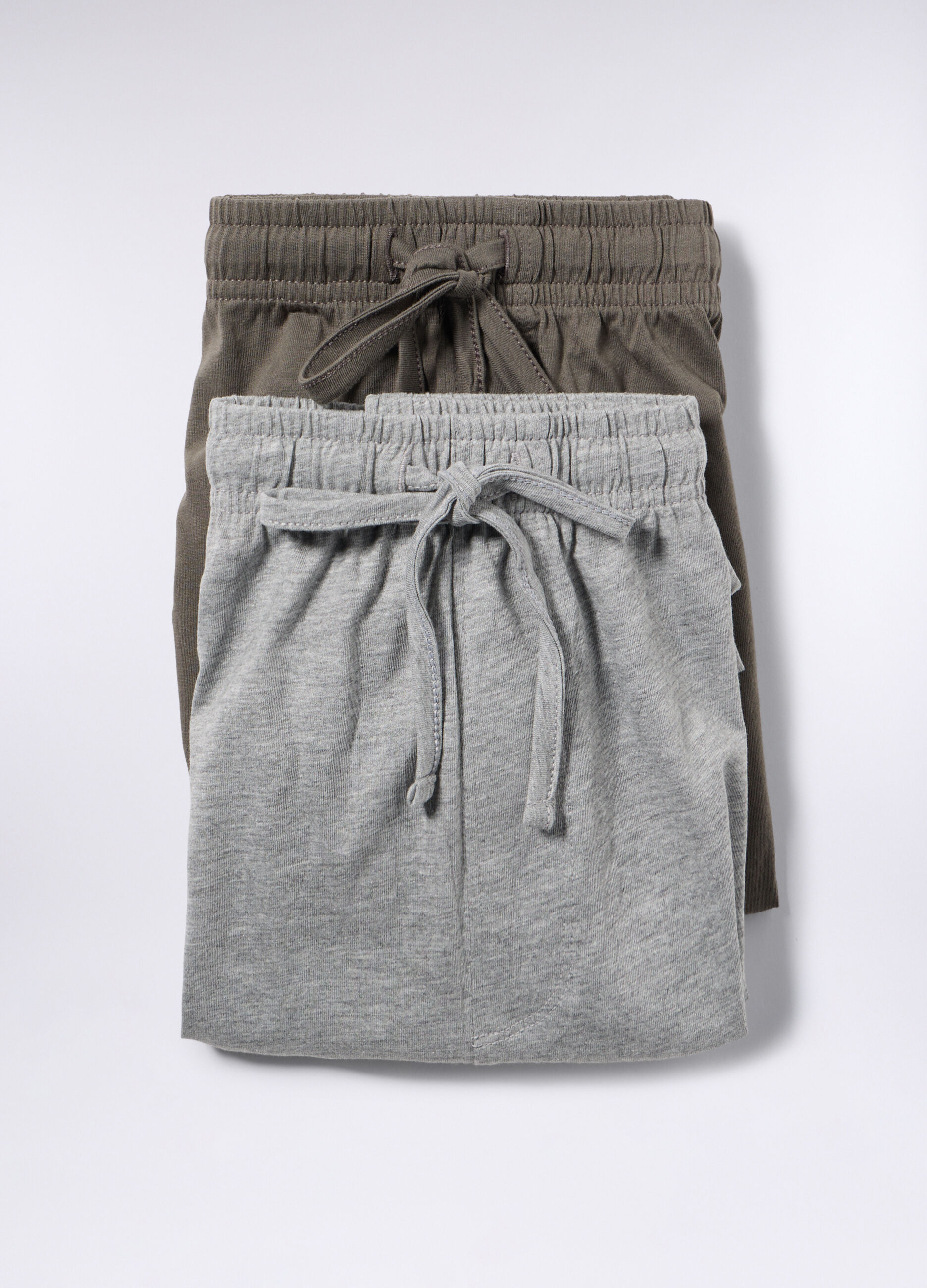 2 pack pantaloncini del pigiama in cotone uomo_1