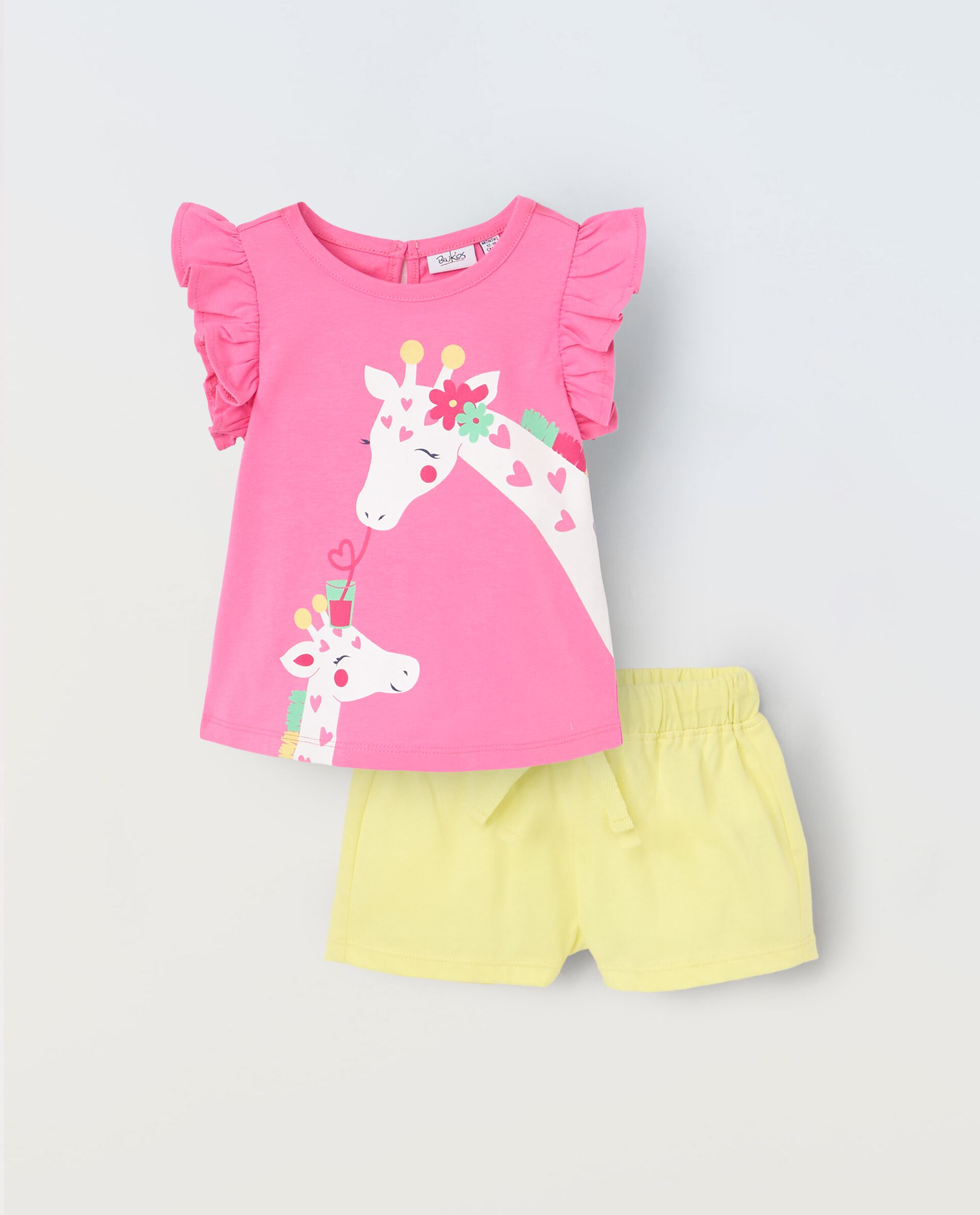 Jogging set in puro cotone neonata_0