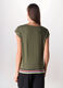 T-shirt in jersey di viscosa stretch donna_1