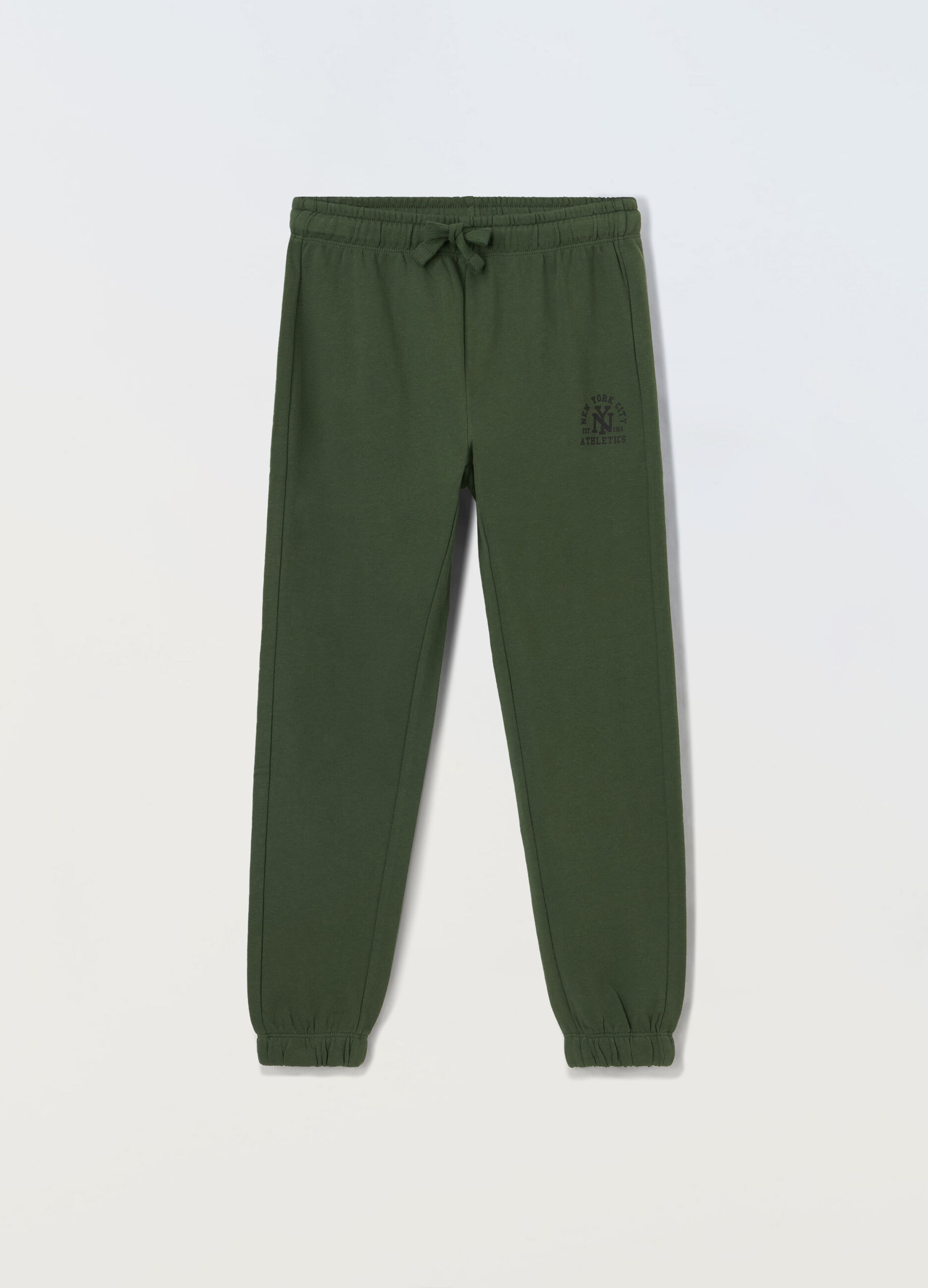 Jogger in puro cotone ragazzo_0