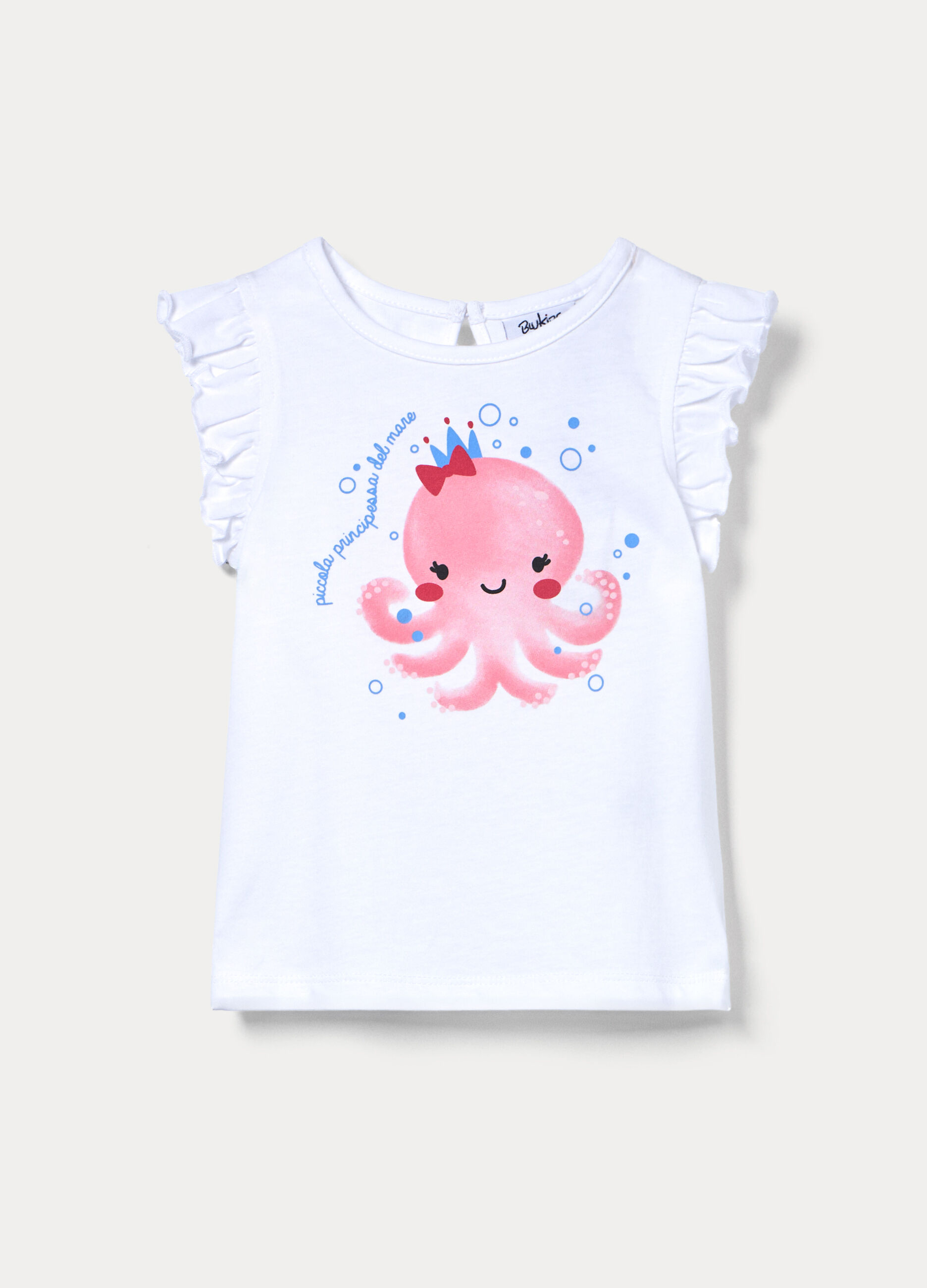 Canotta in jersey di puro cotone bimba_0