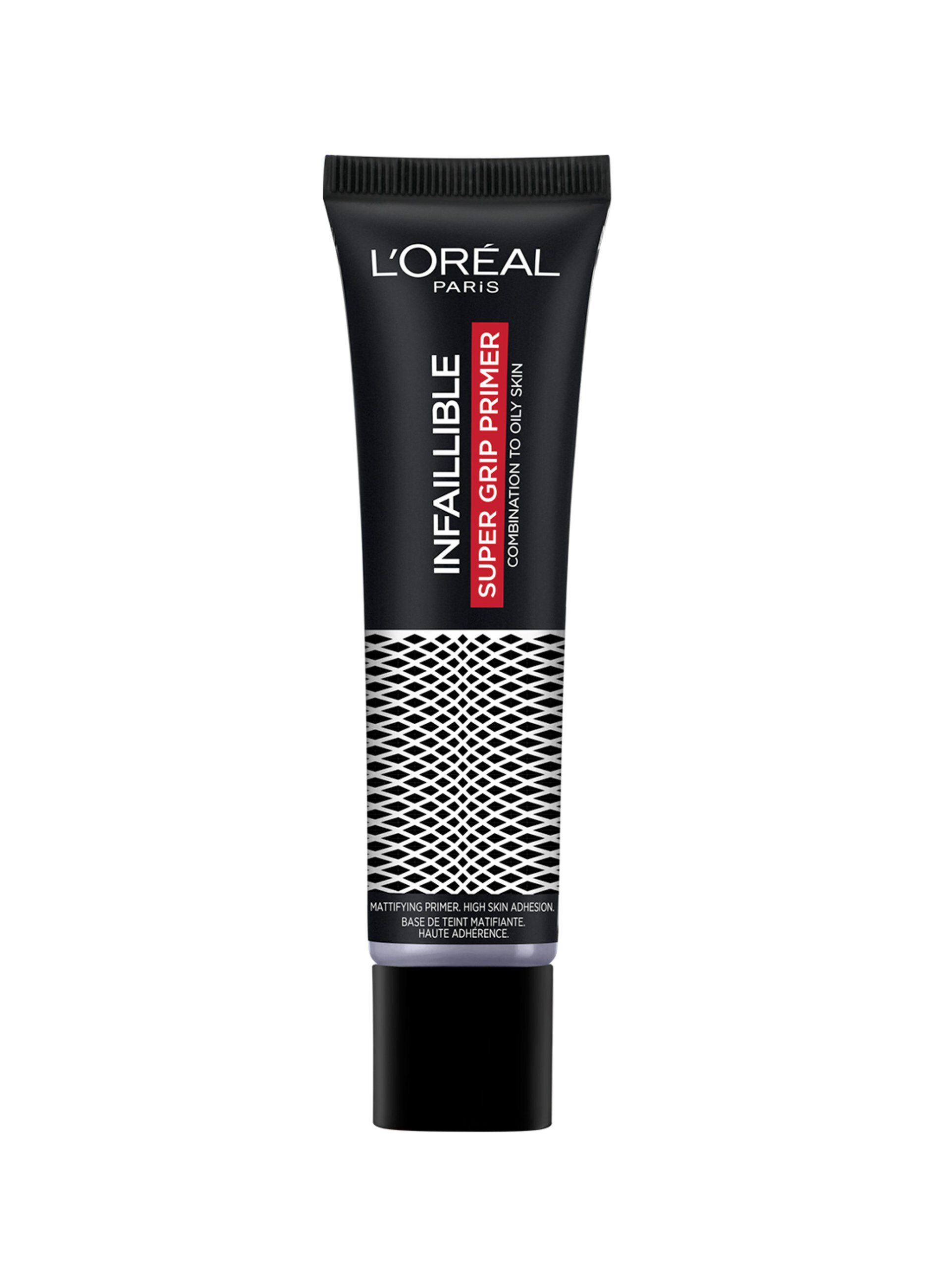 L'Oréal Paris Primer Infaillible Super Grip Primer, Primer Mattificante per Trucco Viso, Trasparente, 20 ml.
