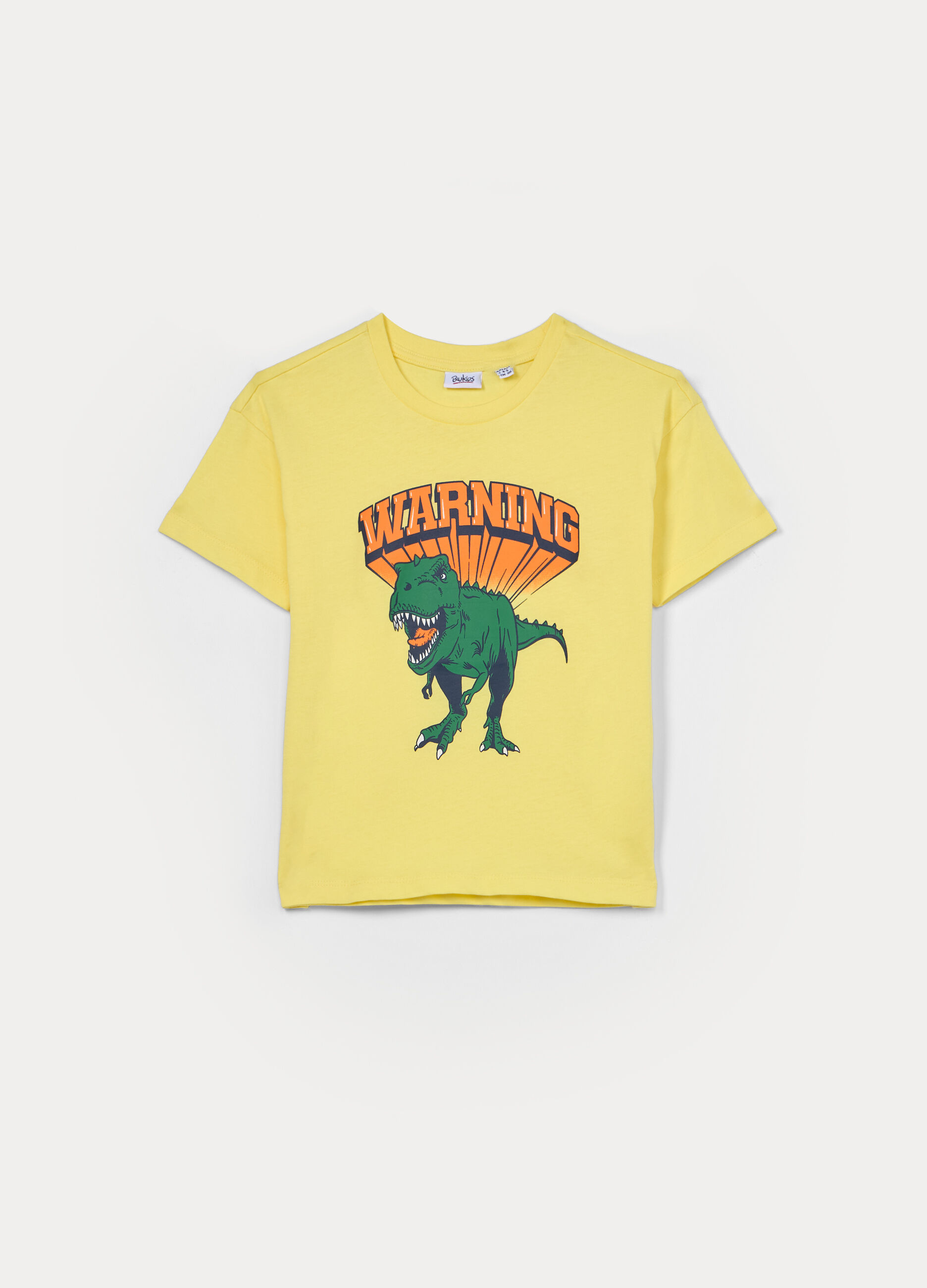 T-shirt girocollo in jersey bambino_0