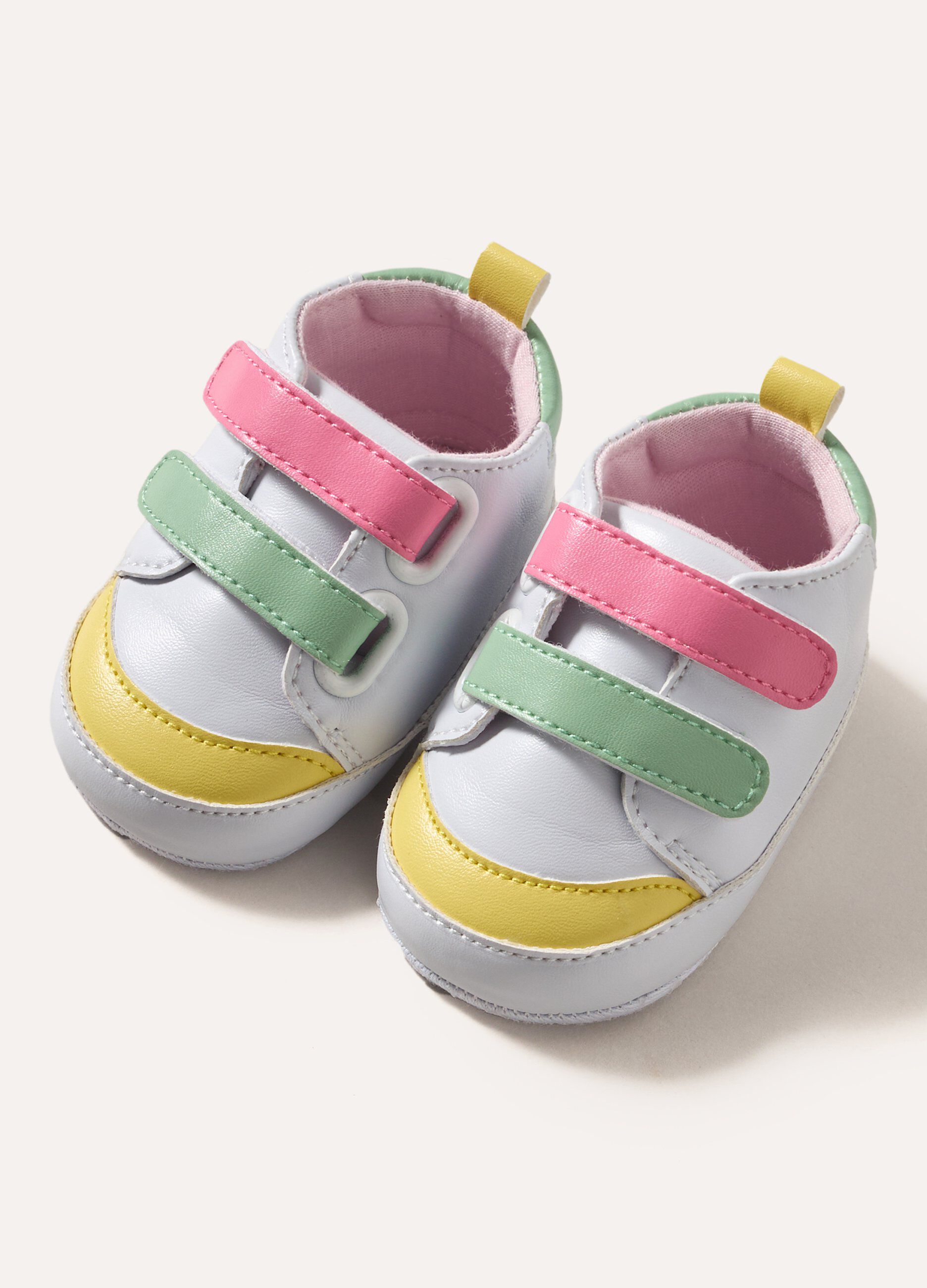 Scarpine in eco pelle neonata_0