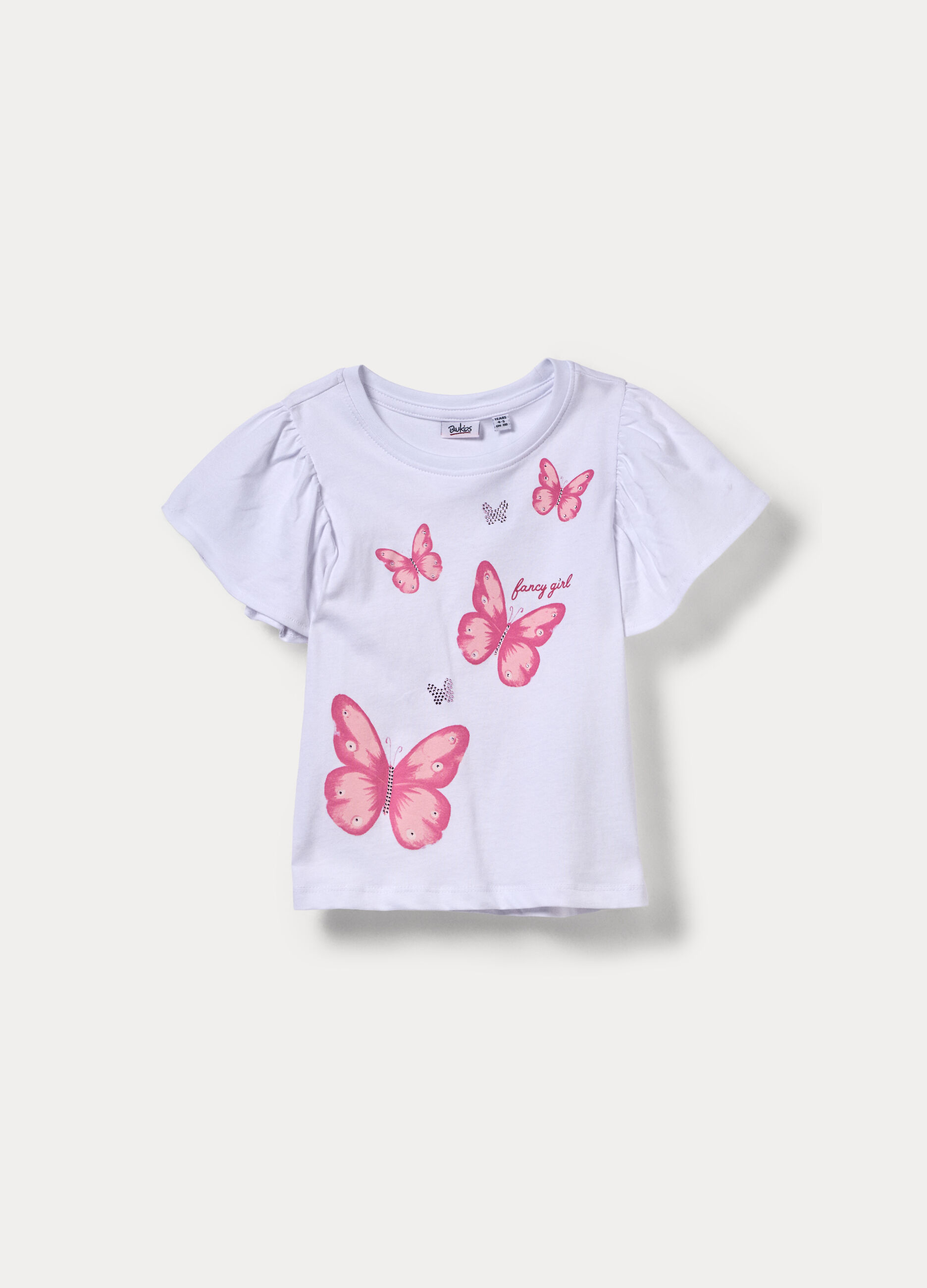 T-shirt girocollo bambina_0