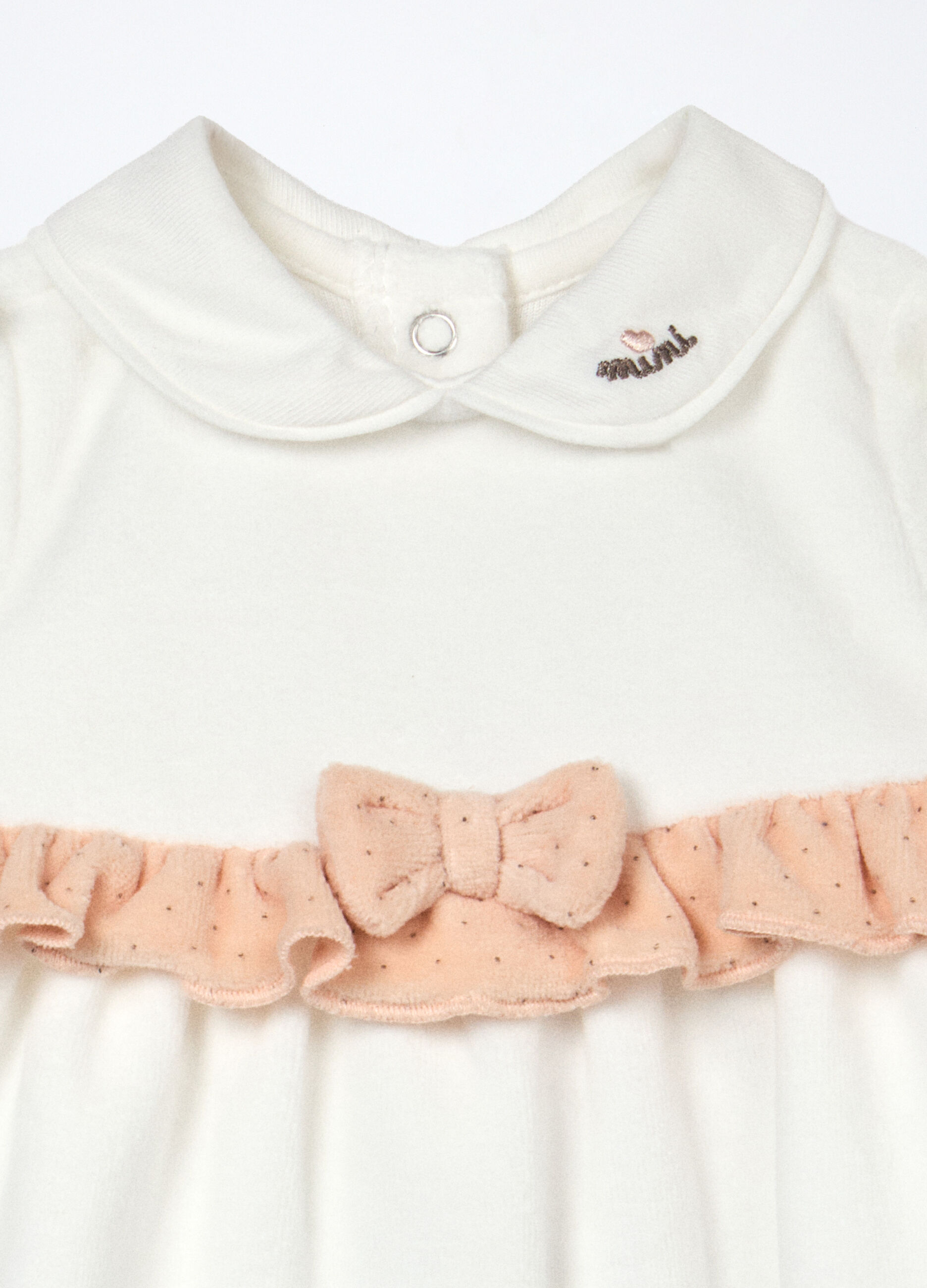 Set misto cotone velour neonata_2