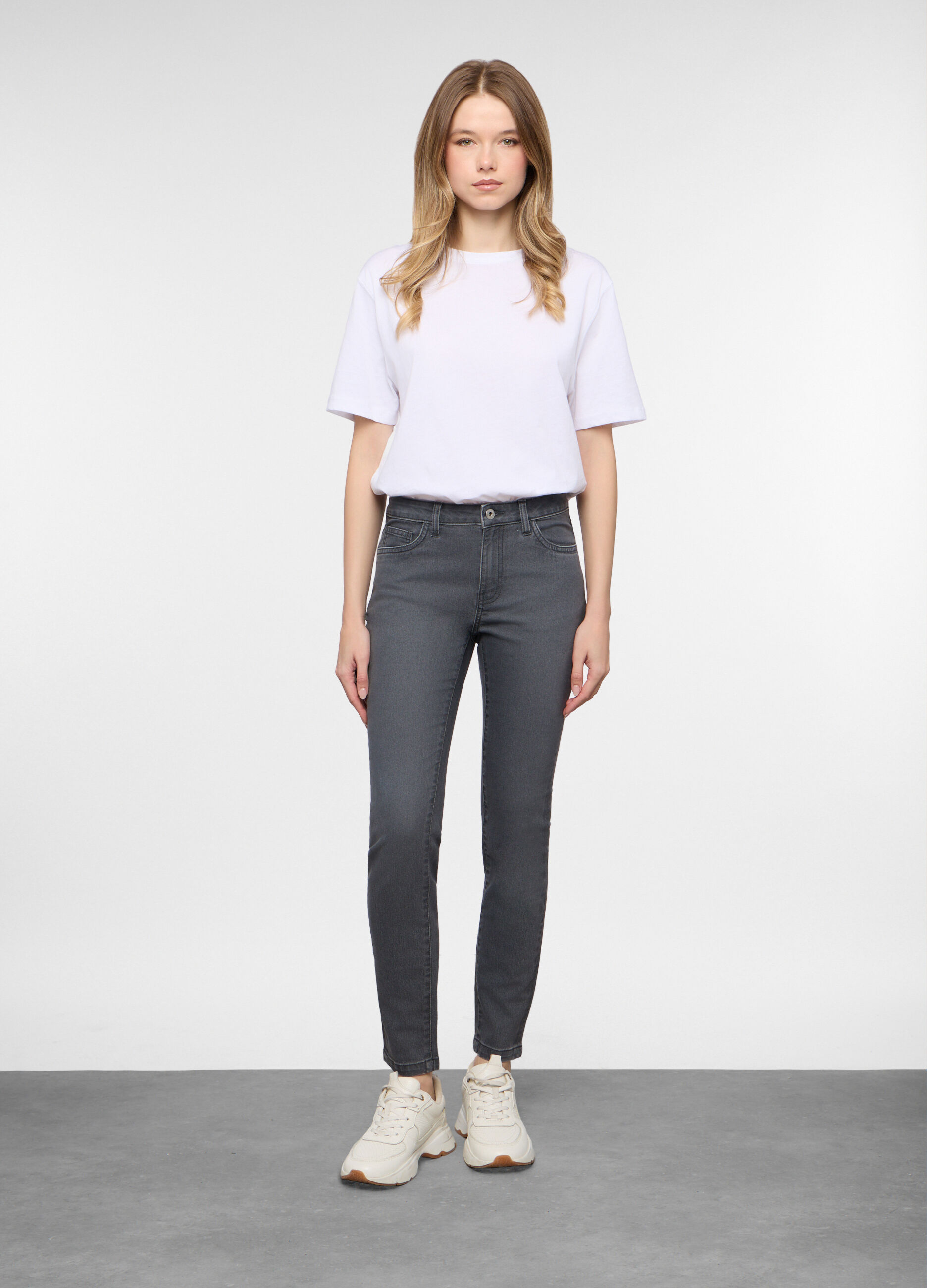 5 Tasche fit Skinny in cotone stretch donna_0