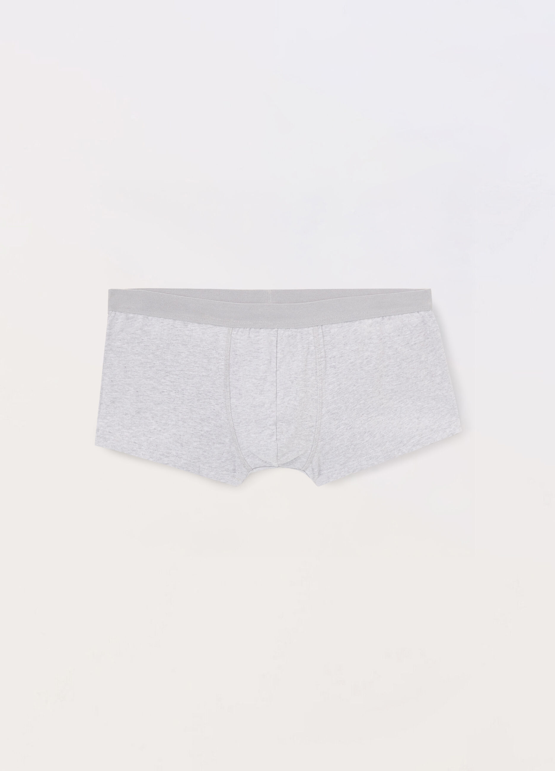 3 pack boxer in cotone strech tinta unita uomo_1