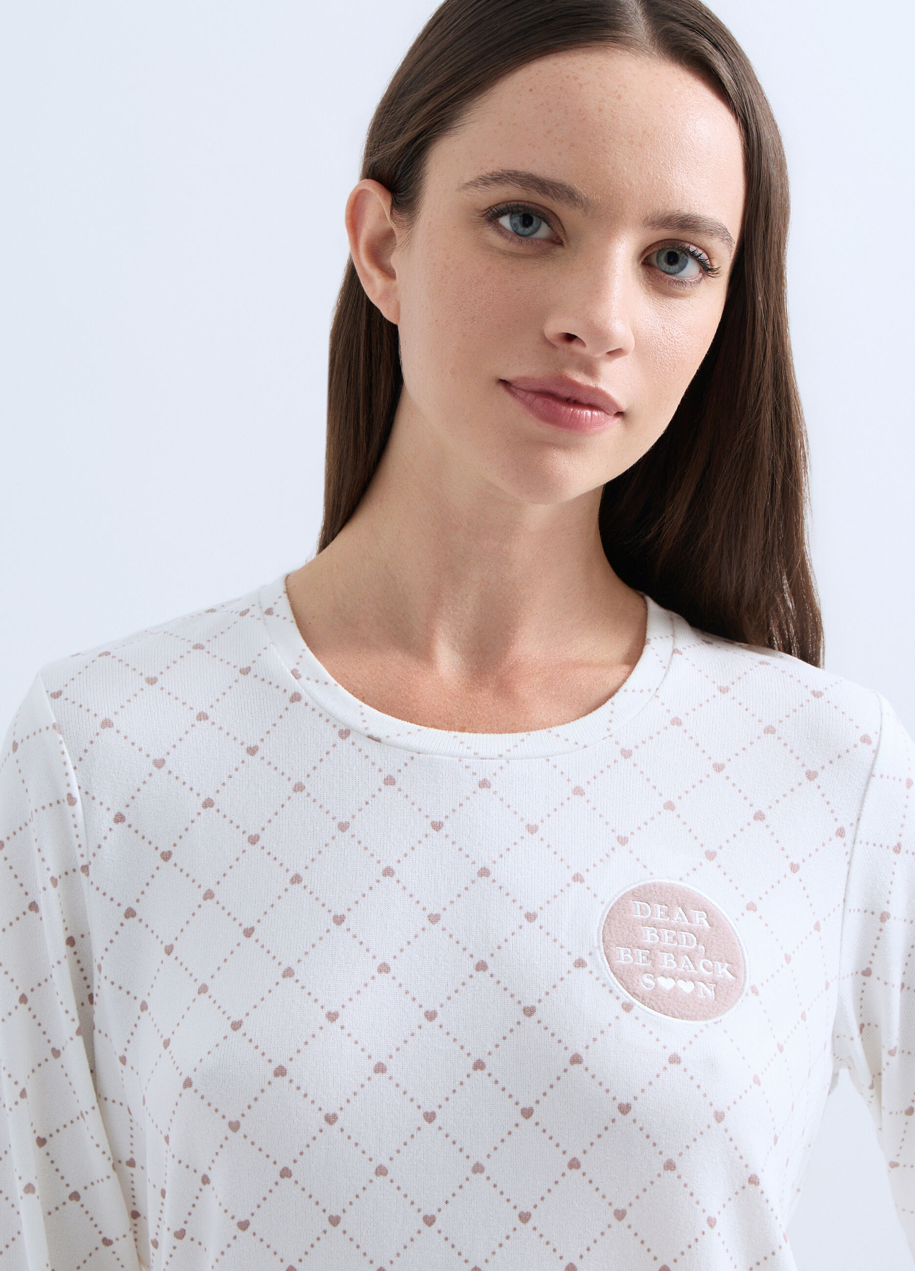 Set pigiama lungo stretch donna_2