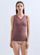 Canotta con scollo a V stretch donna_0