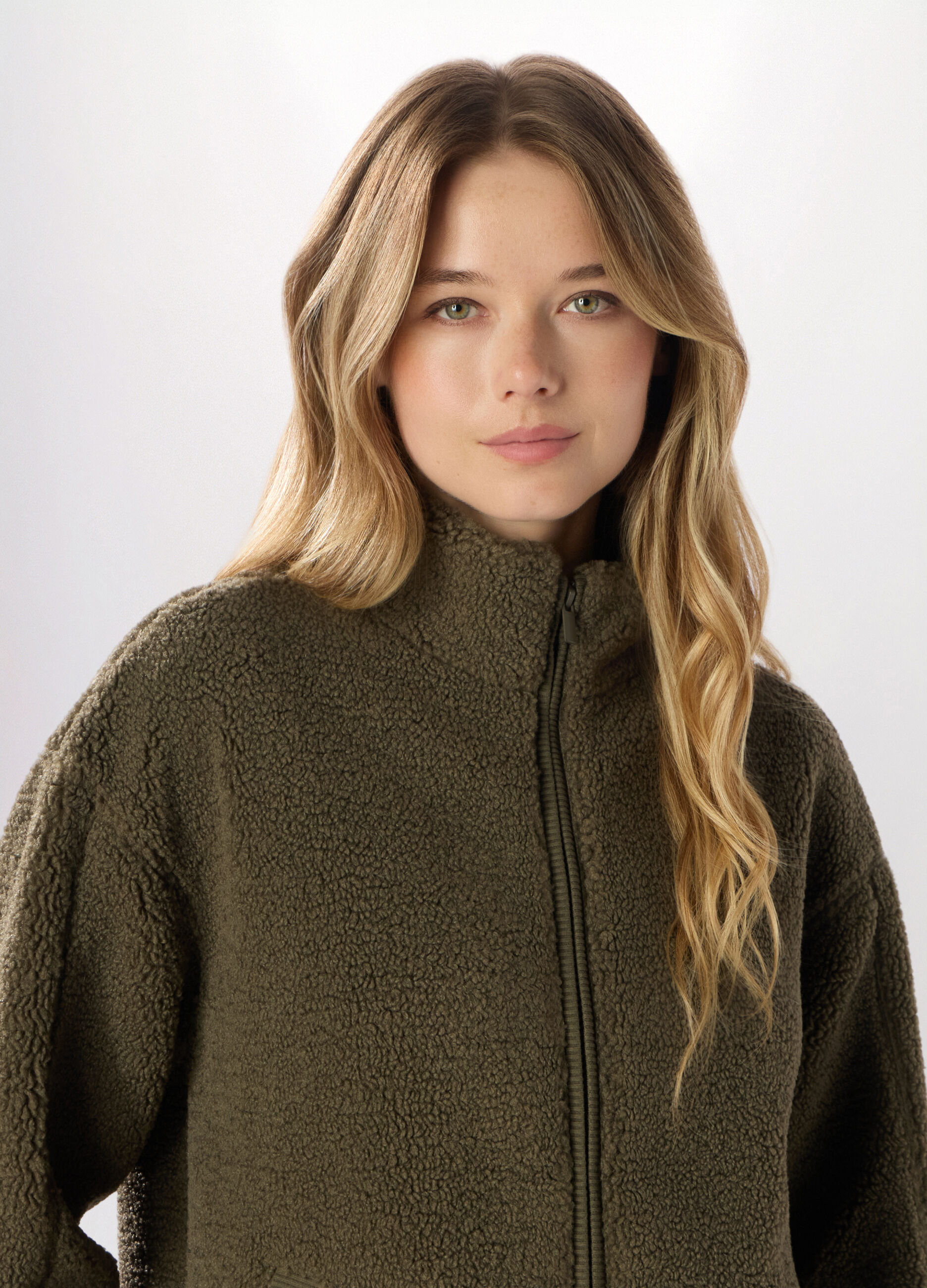 Felpa in pile donna Holistic fitness_2