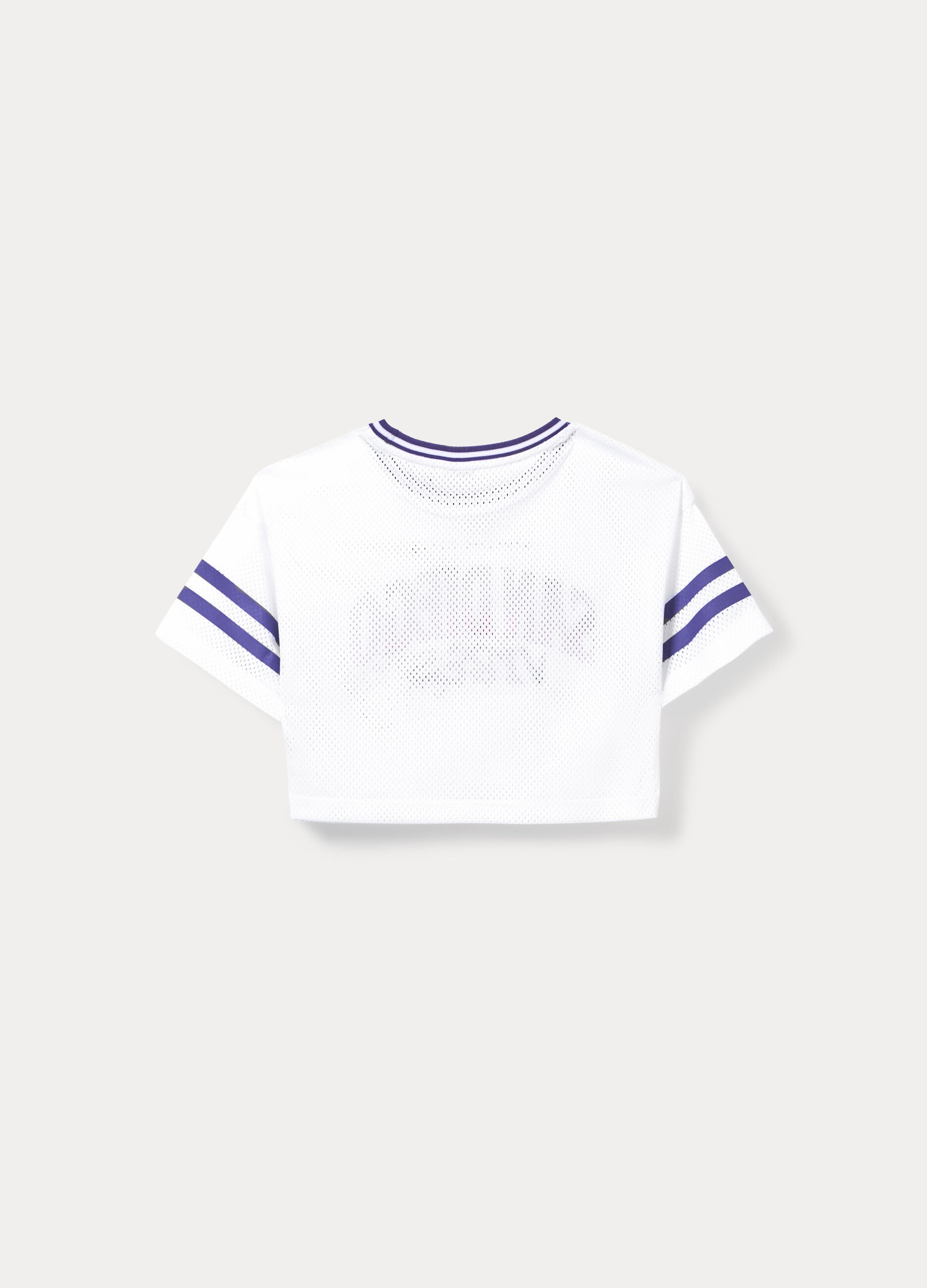 T-shirt box fit in mesh ragazza_1