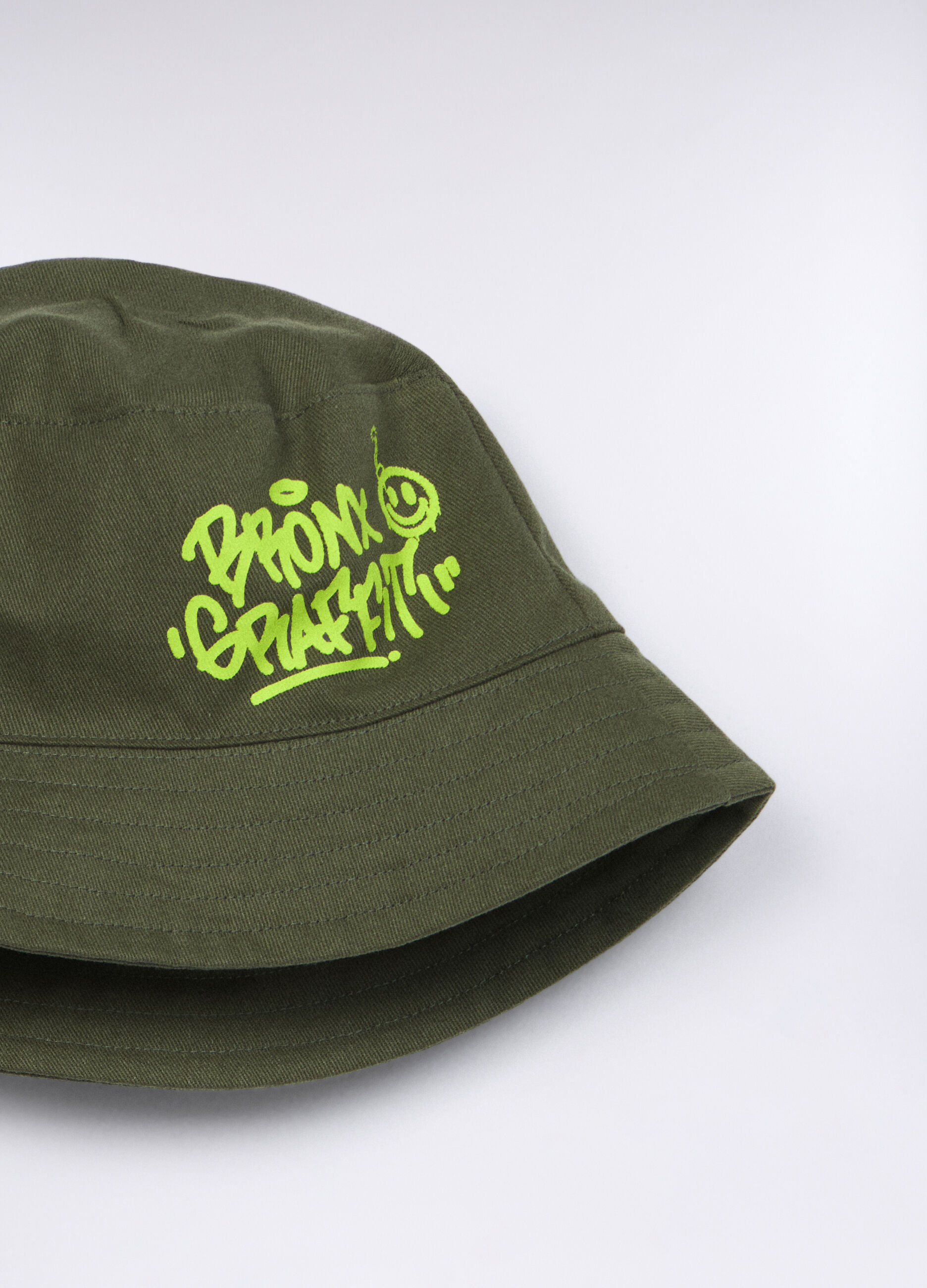 Cappello alla pescatora in popeline di puro cotone _2