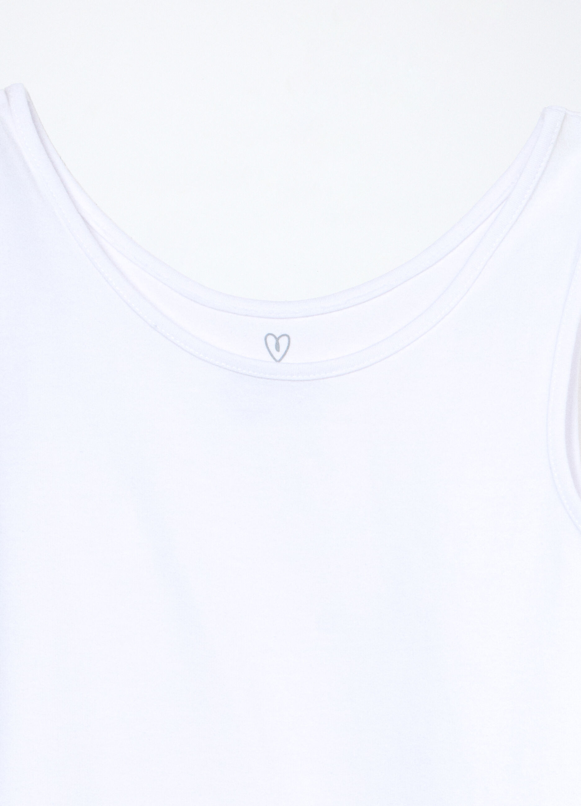 Pack 3 canotte in jersey di cotone stretch ragazza_4