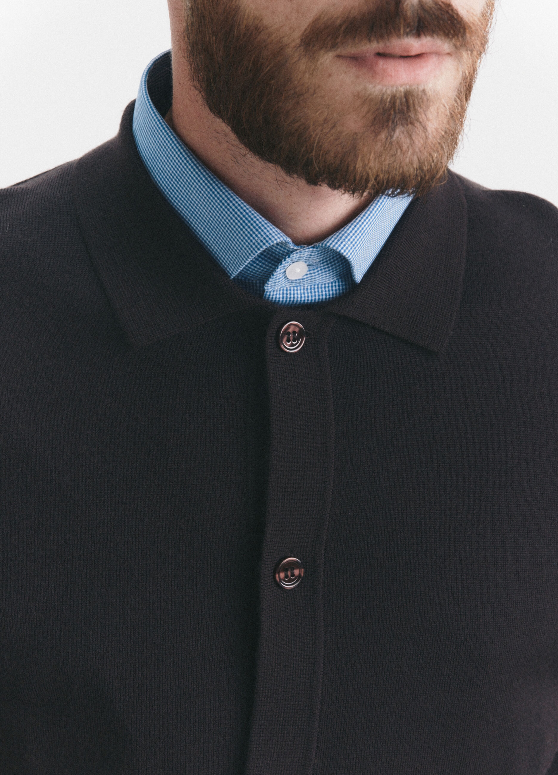 Cardigan in lana merino uomo_3