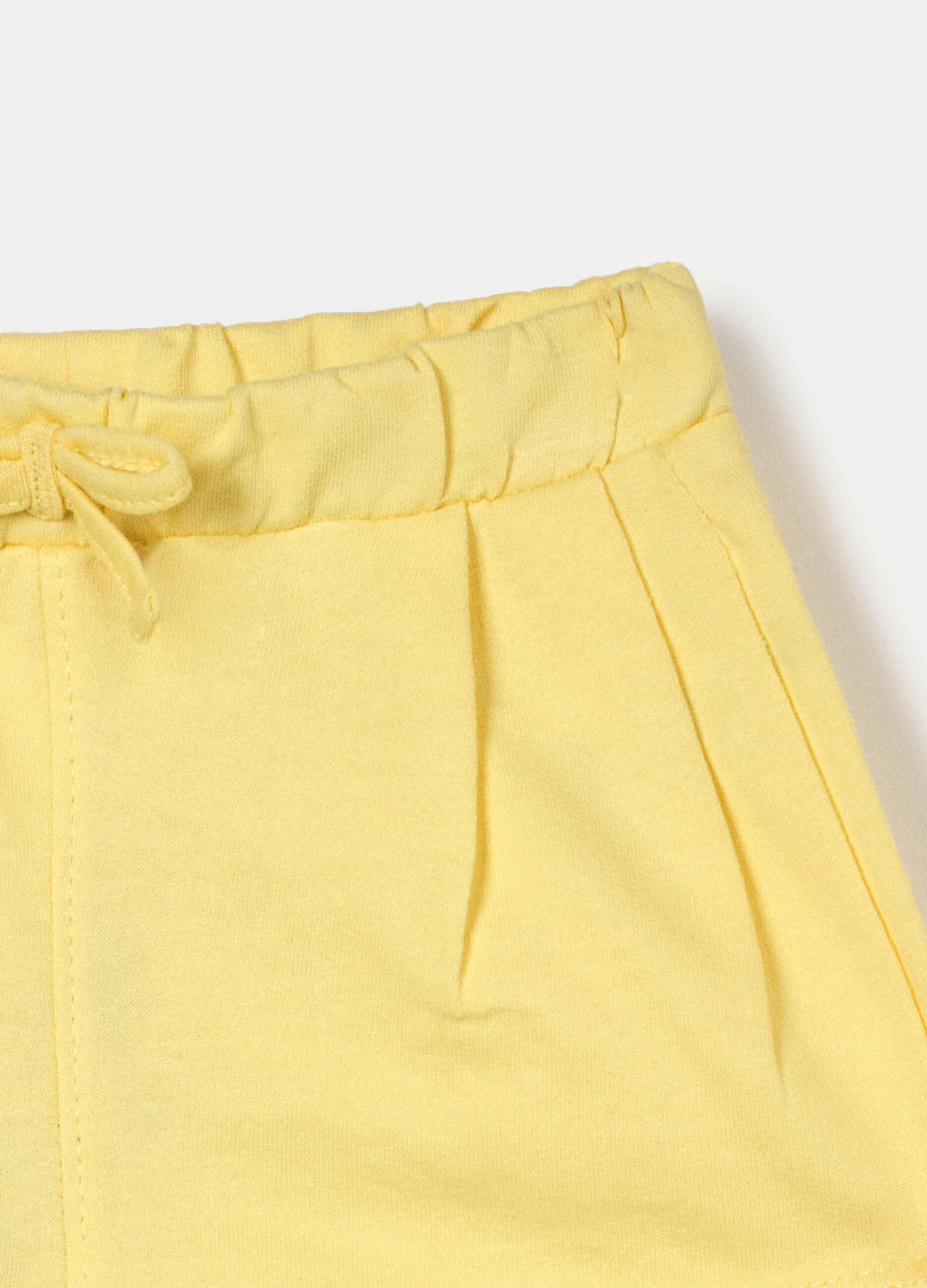 Short in french terry di puro cotone bimba_2