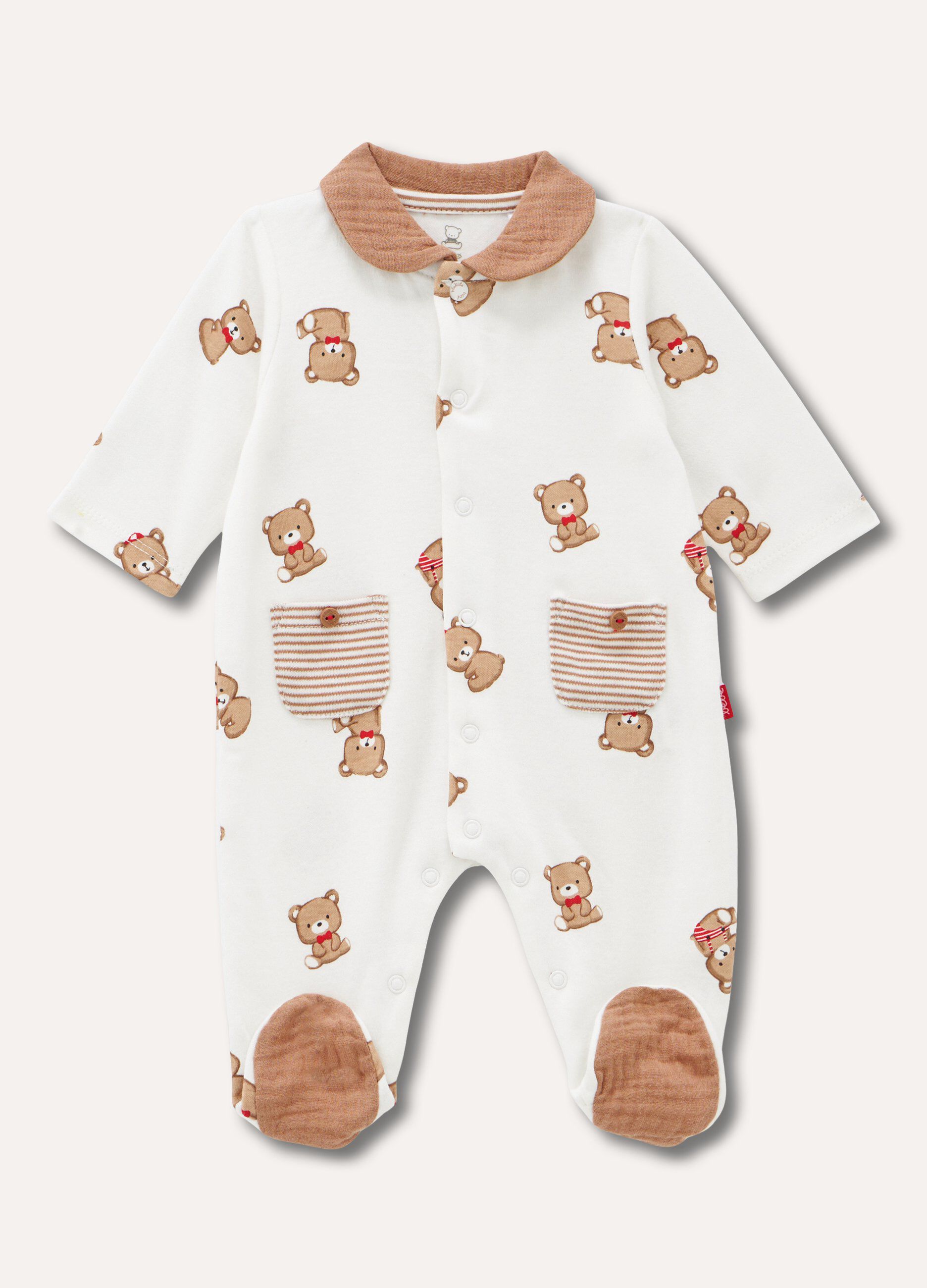 Tutina in puro cotone neonato