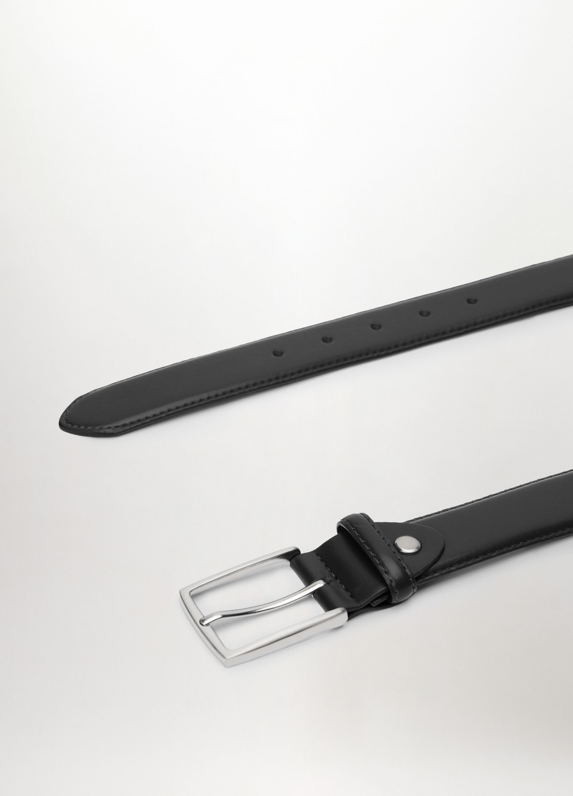 Cintura in ECOpelle con fibbia in metallo uomo_1