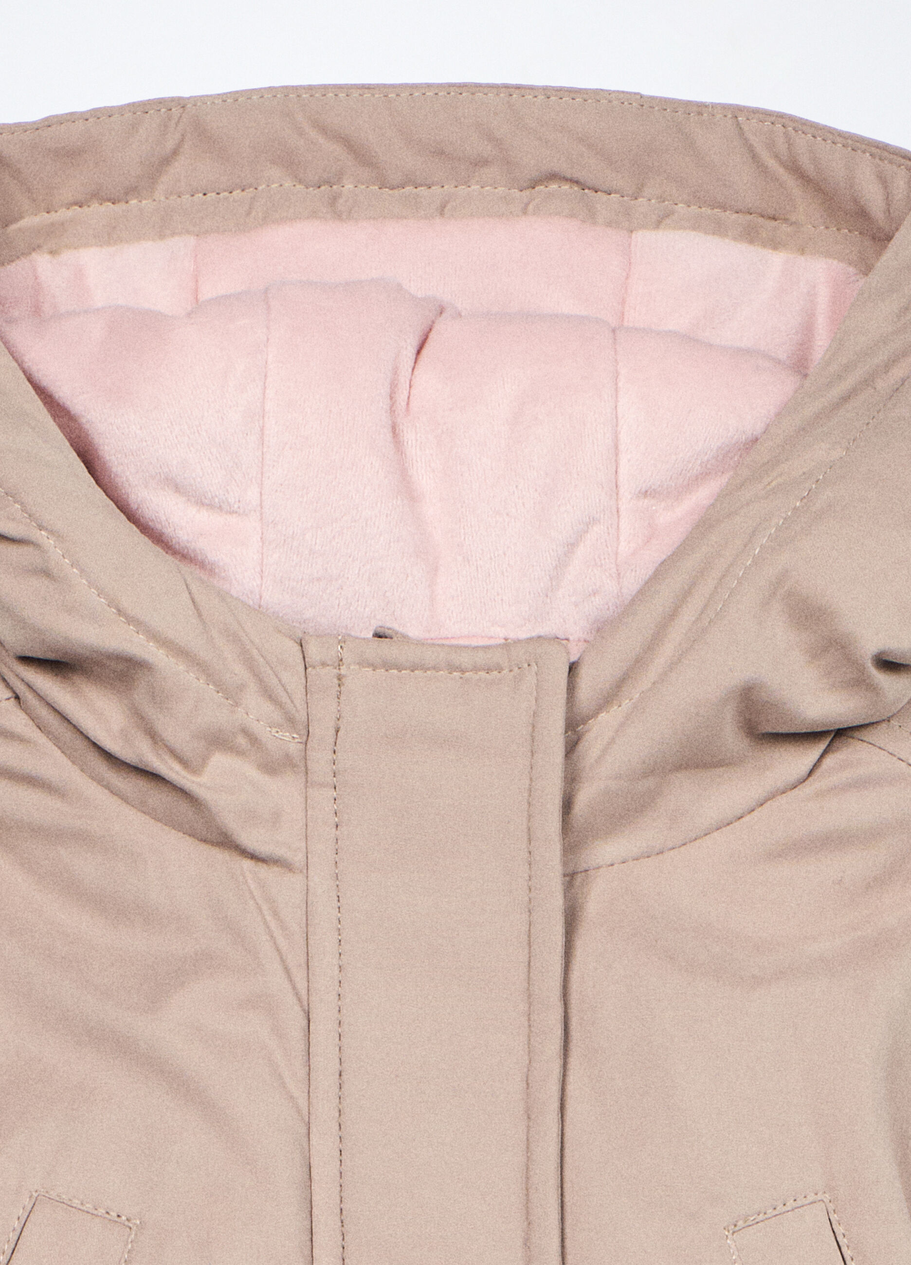 Parka in twill misto cotone bambina_2