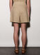 Shorts regular fit misto lino donna_2