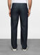 Jeans slim fit in denim di cotone e viscosa uomo_2
