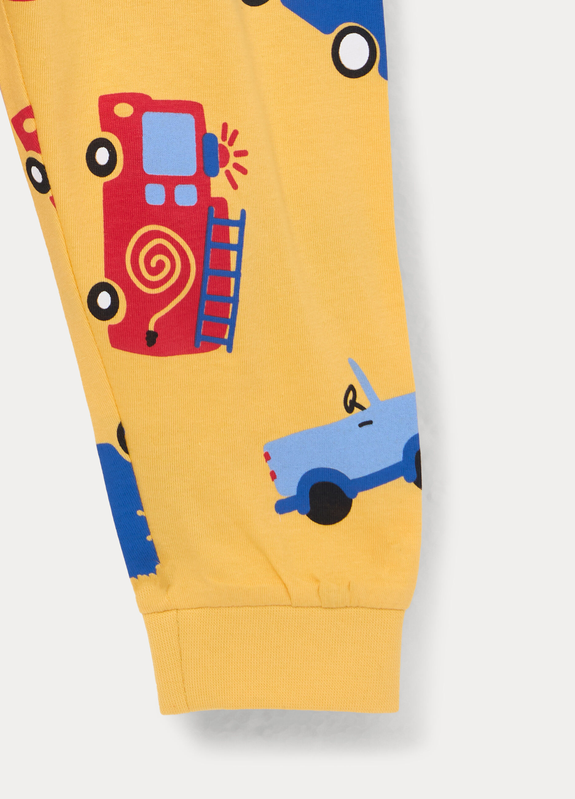 Set pigiama lungo in jersey di puro cotone _3