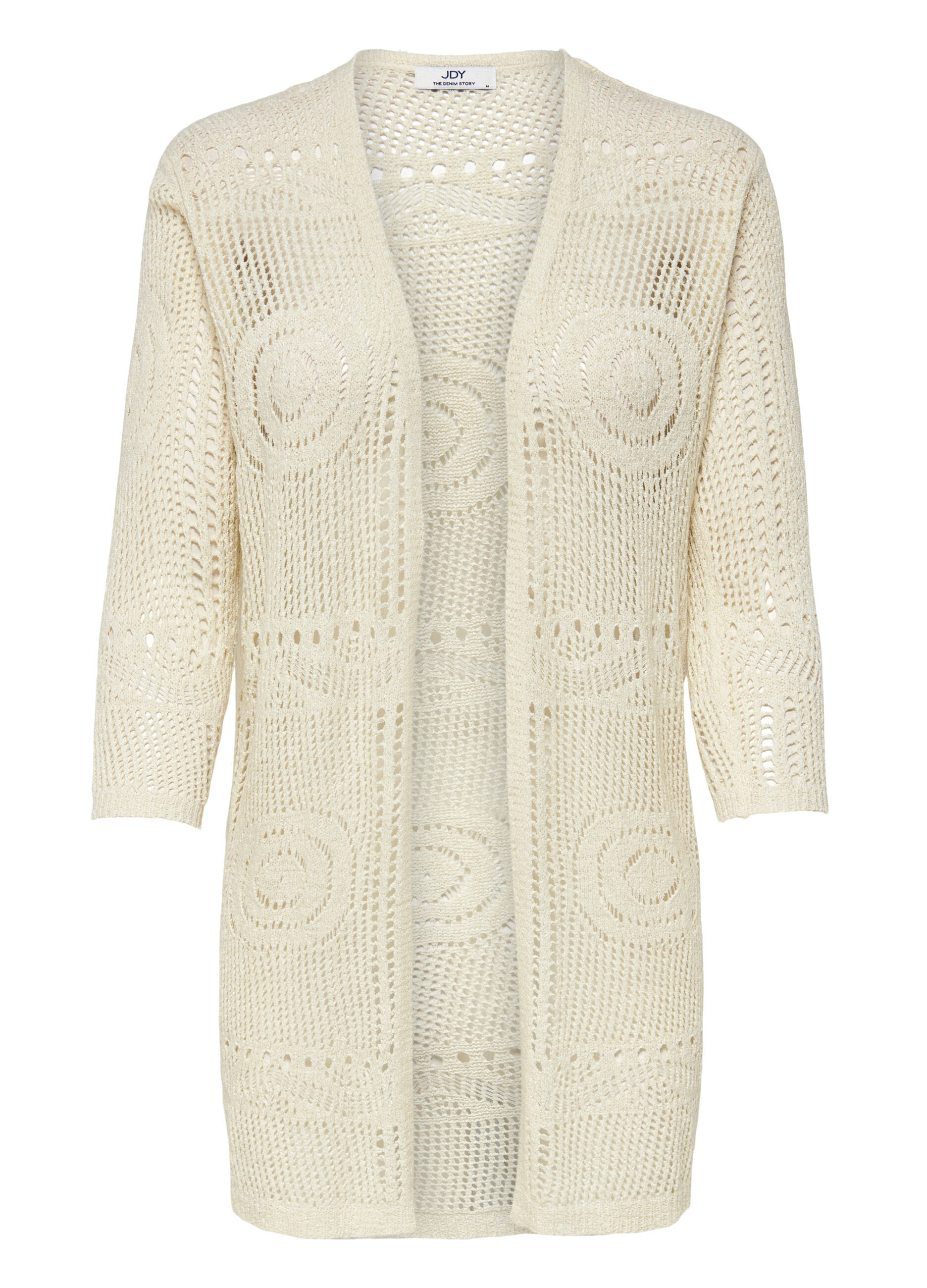 Cardigan in maglia con scollo a V_5