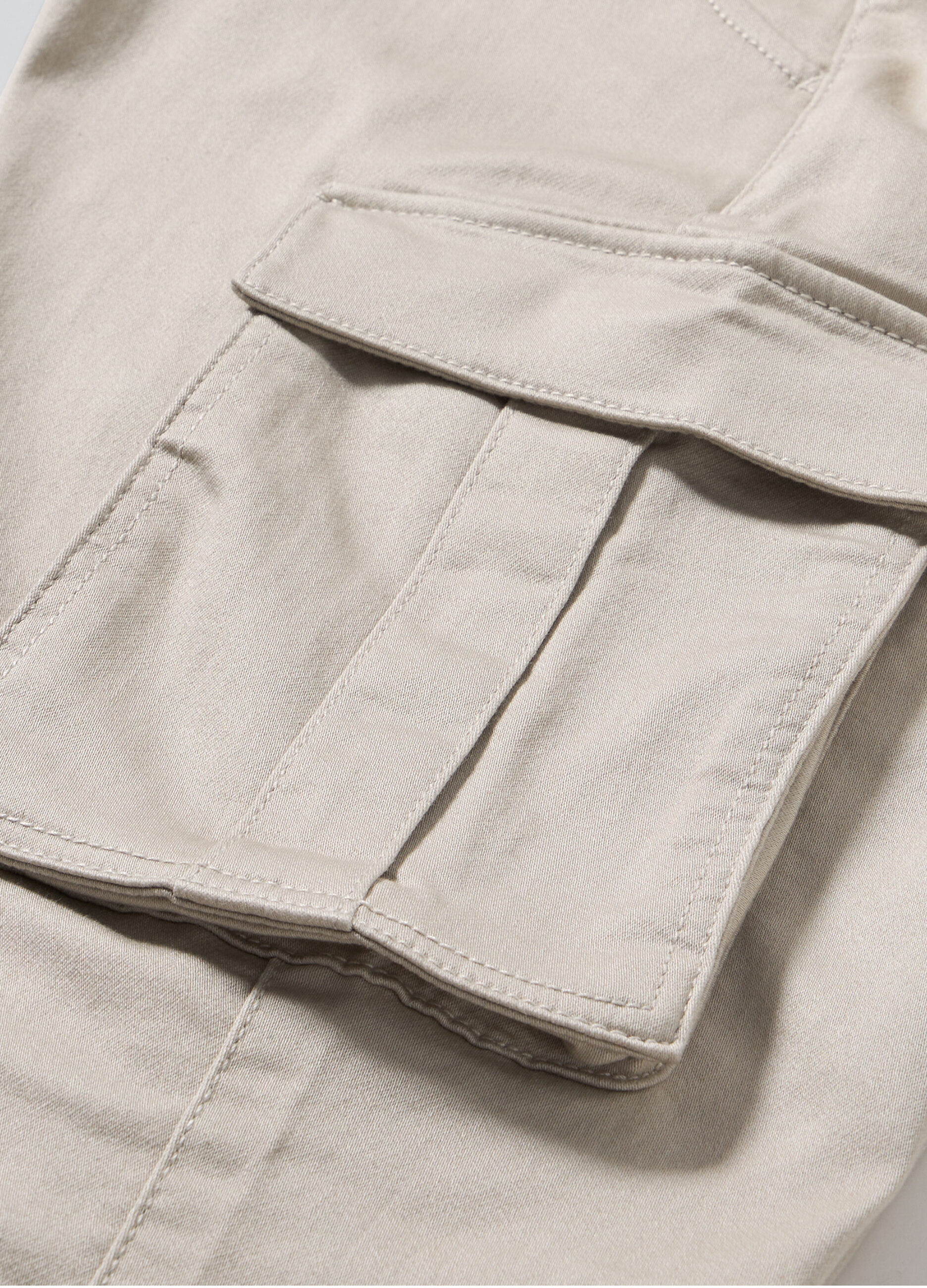 Jogger cargo in denim cotone ragazzo_1