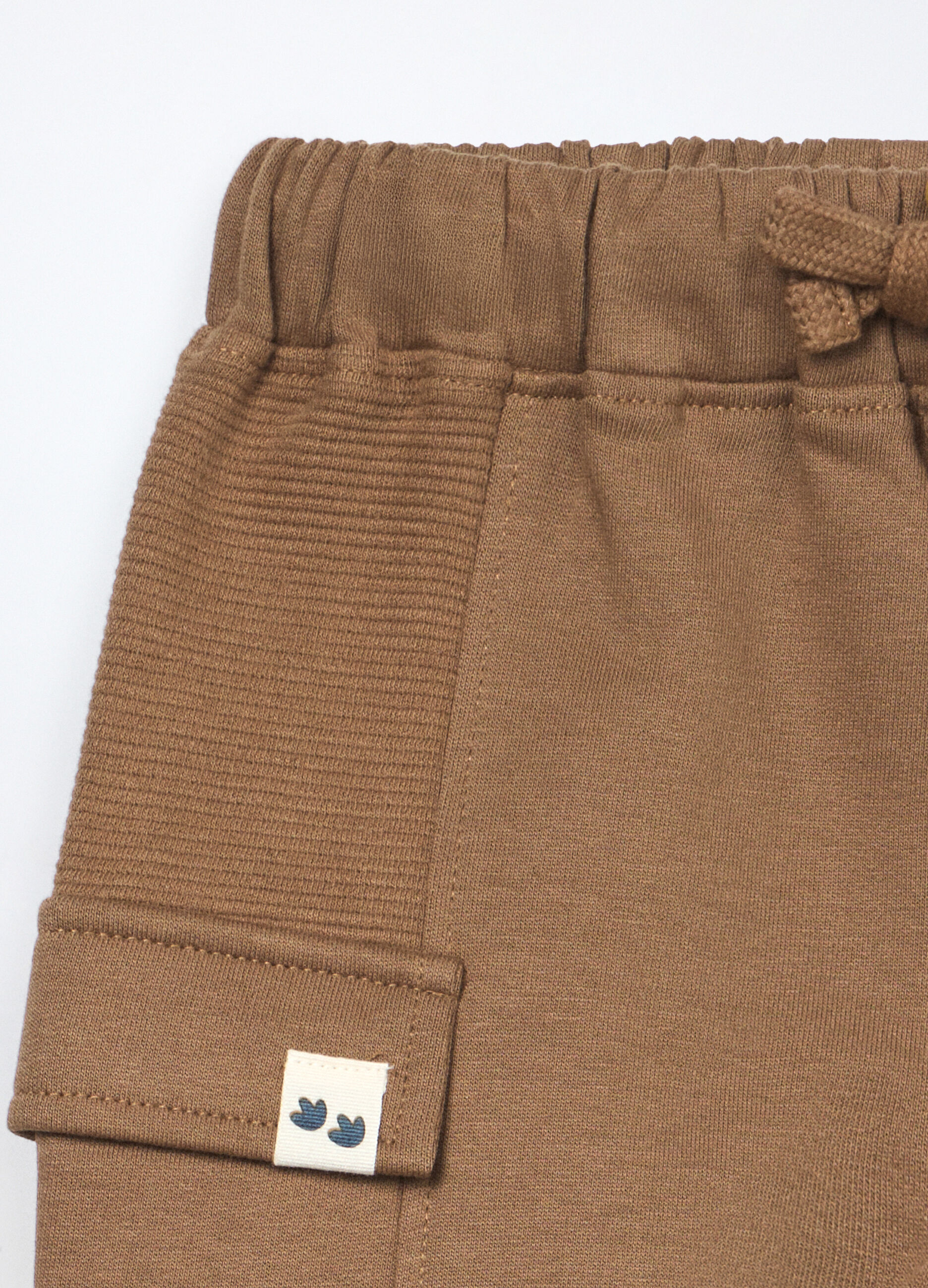 Jogging set in puro cotone fleece neonato_3