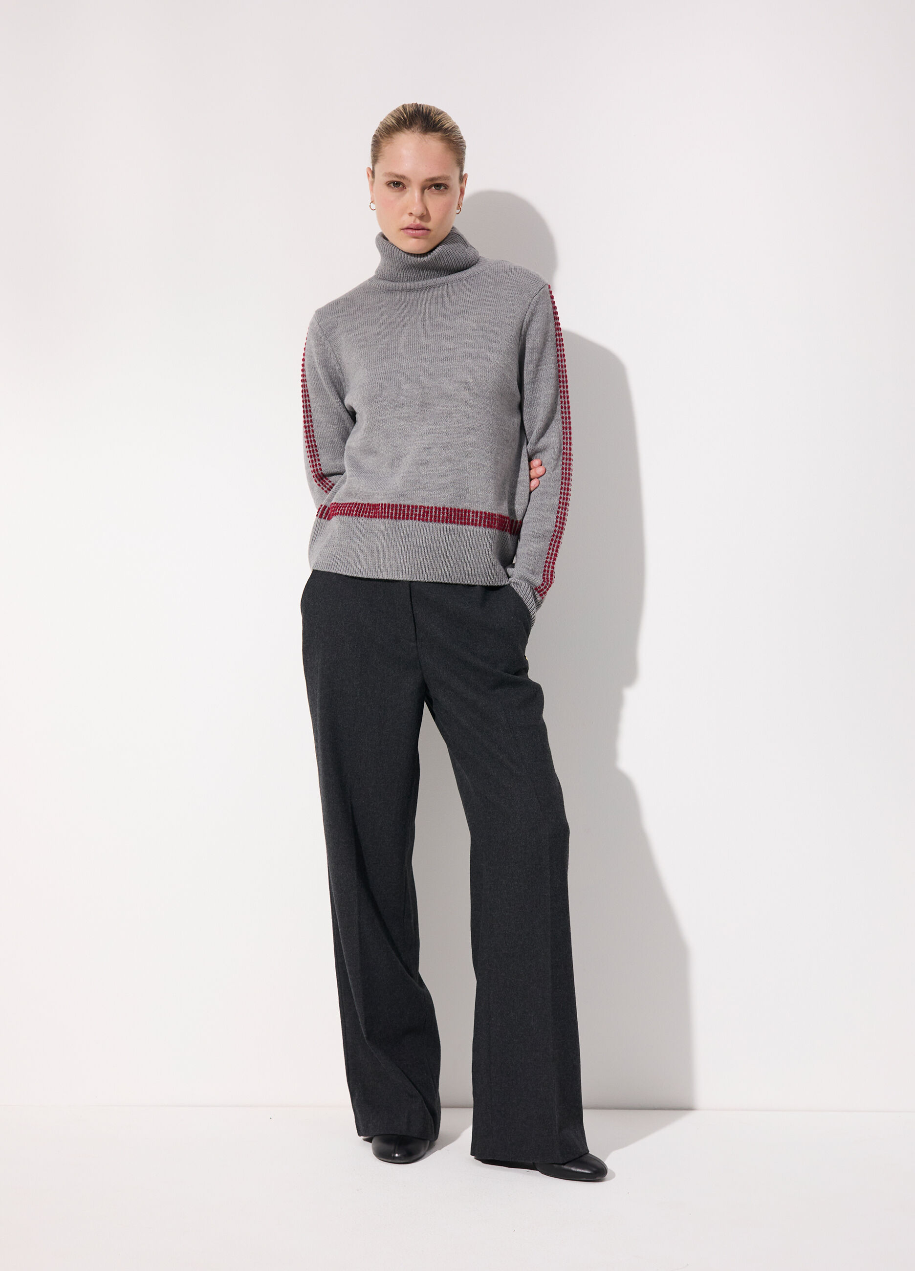 Dolcevita in misto lana donna_0