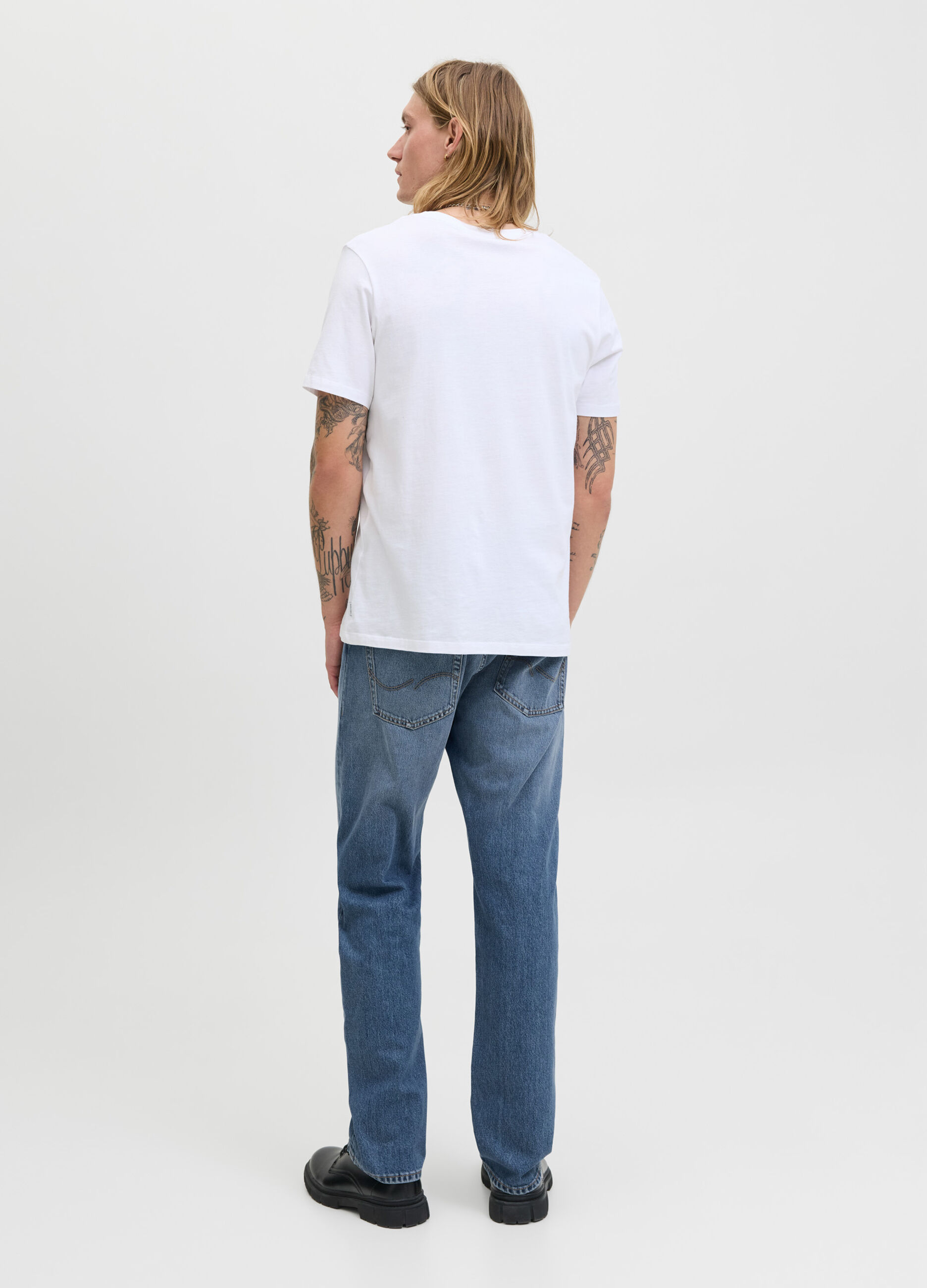 Jeans regular fit in denim uomo_2