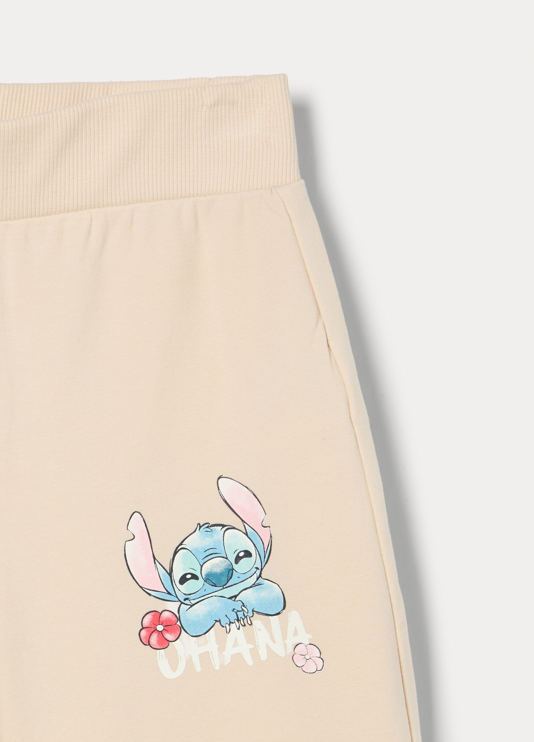 Jogging set Stitch in french terry bambina_3