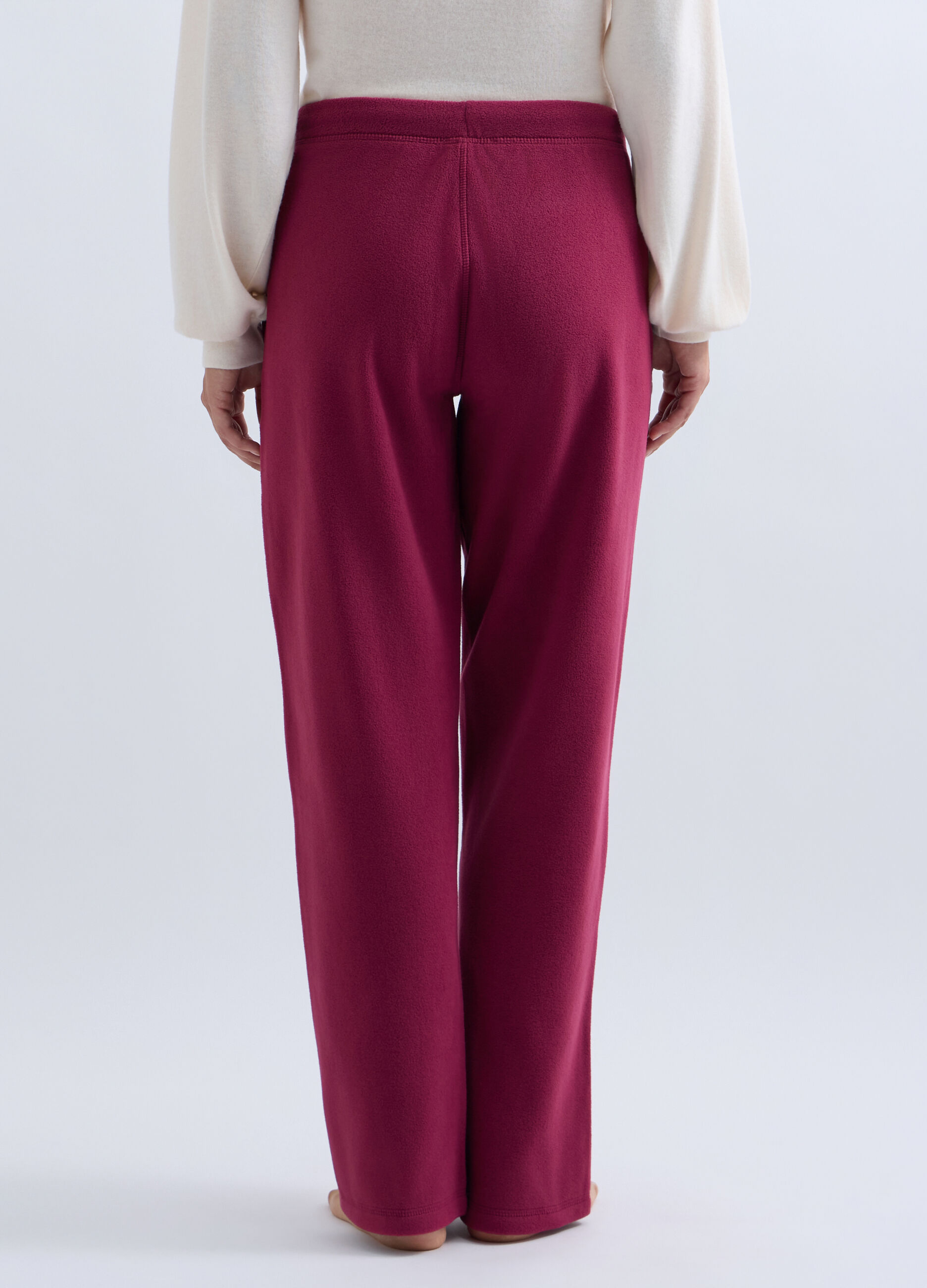 Jogger Fit Regular in pile donna_1