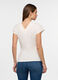 T-shirt con scollo a V donna_1