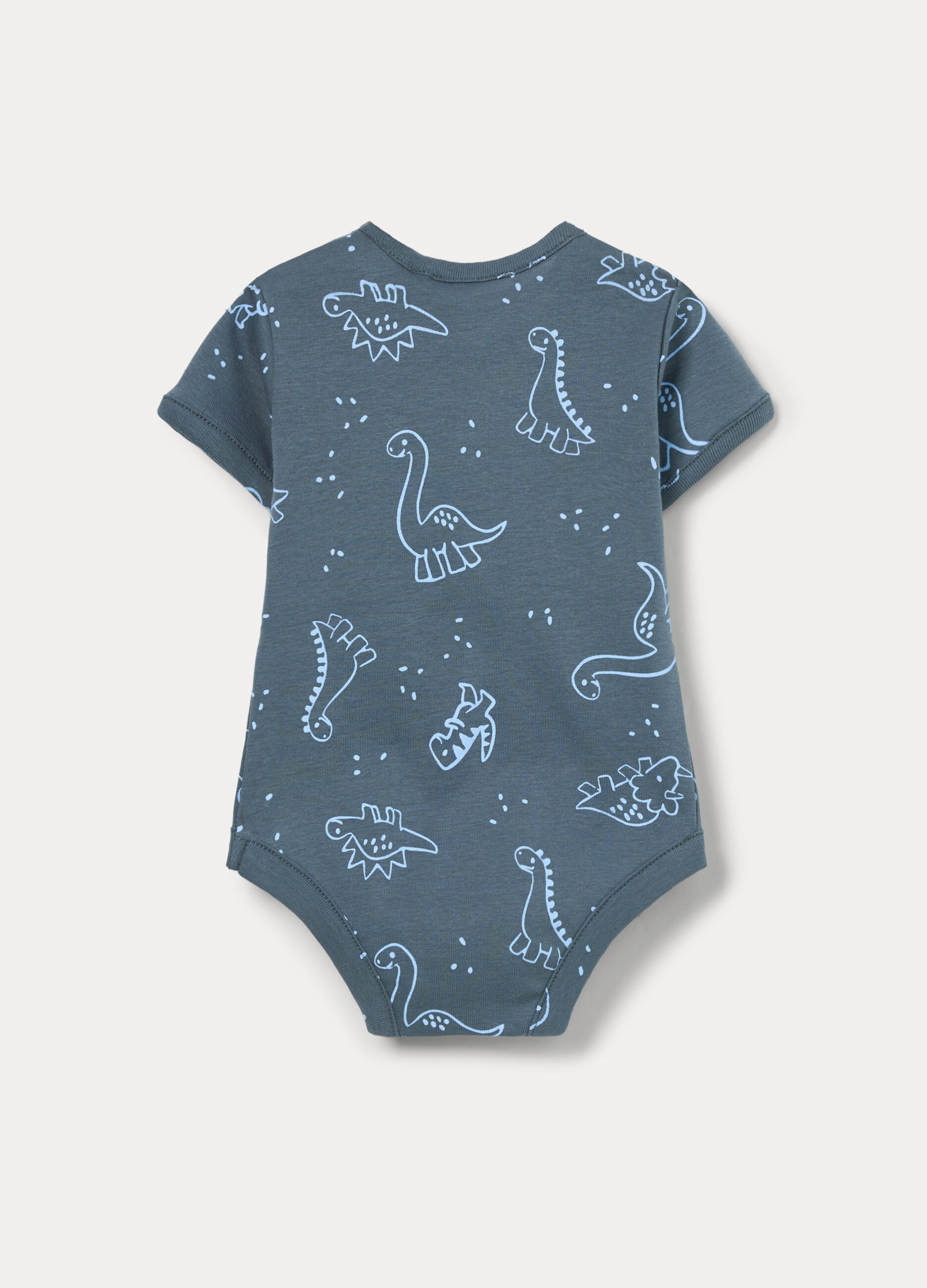 Body in costina di puro cotone neonato_1