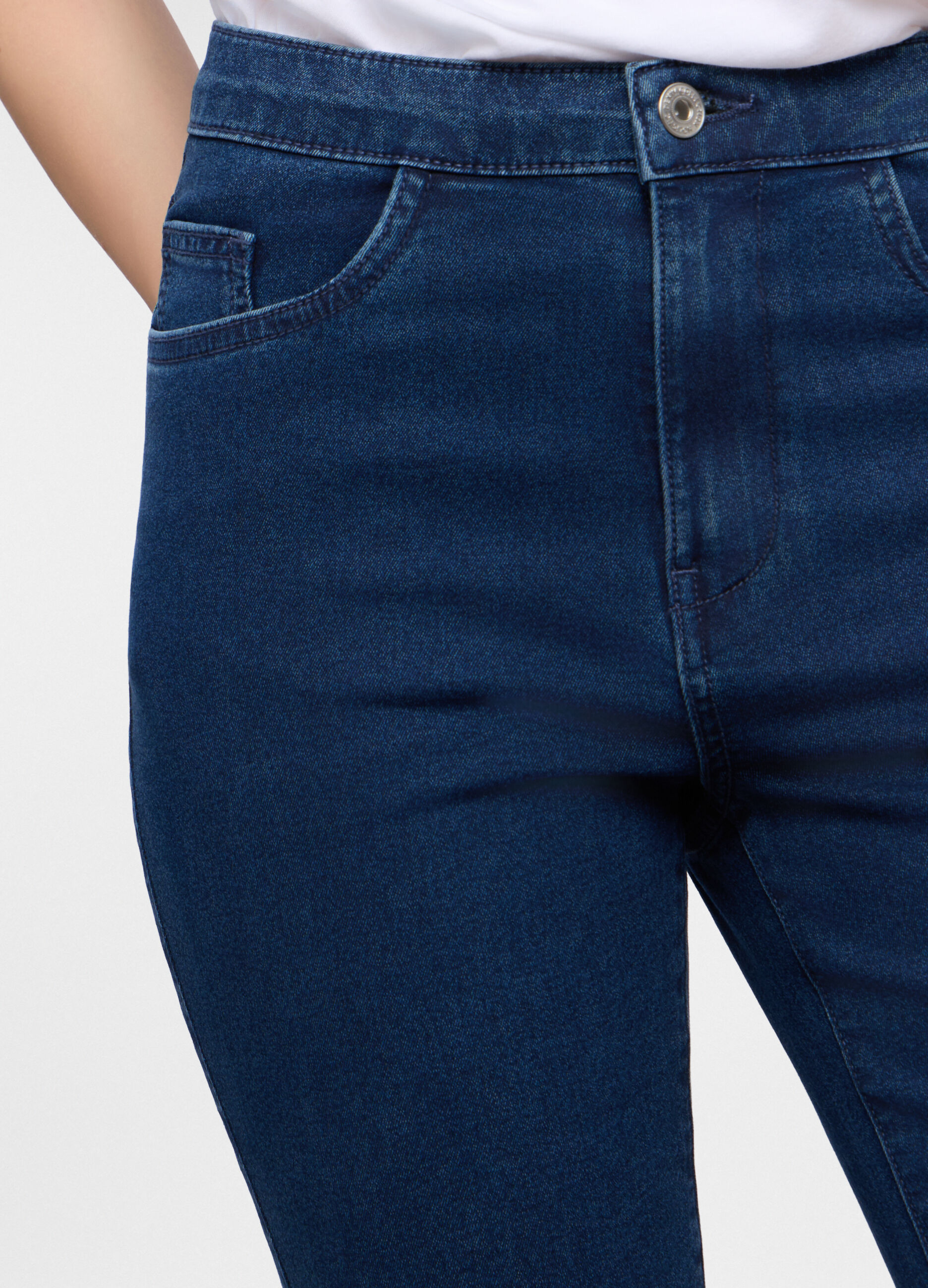 5 Tasche fit Flare in denim stretch donna_3