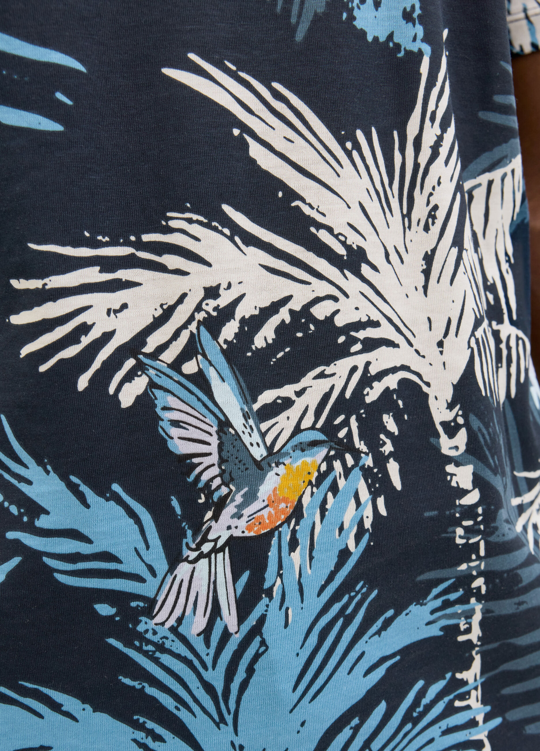 T-shirt standard fit con stampa uomo_4
