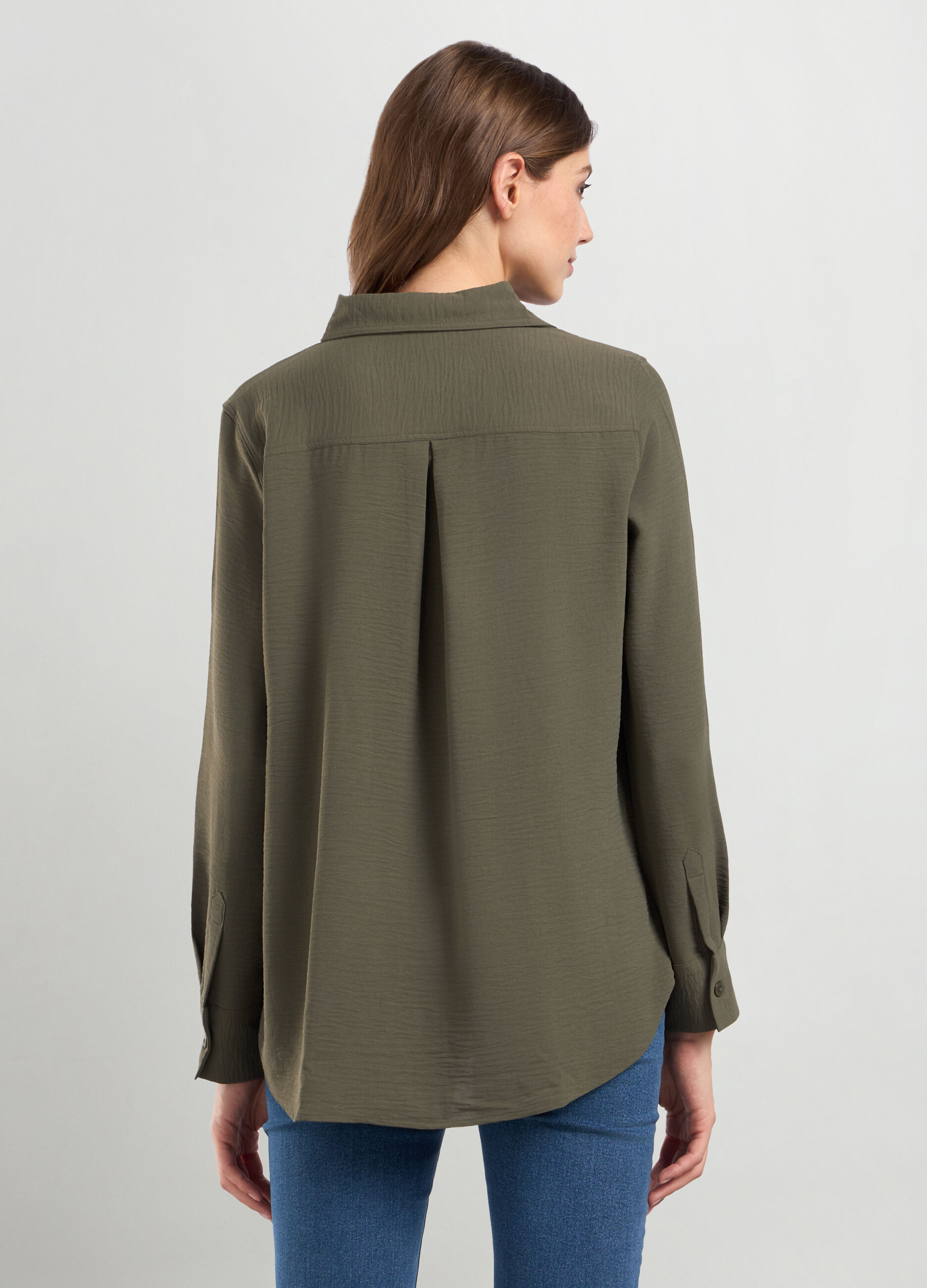 Camicia con tasche donna_1