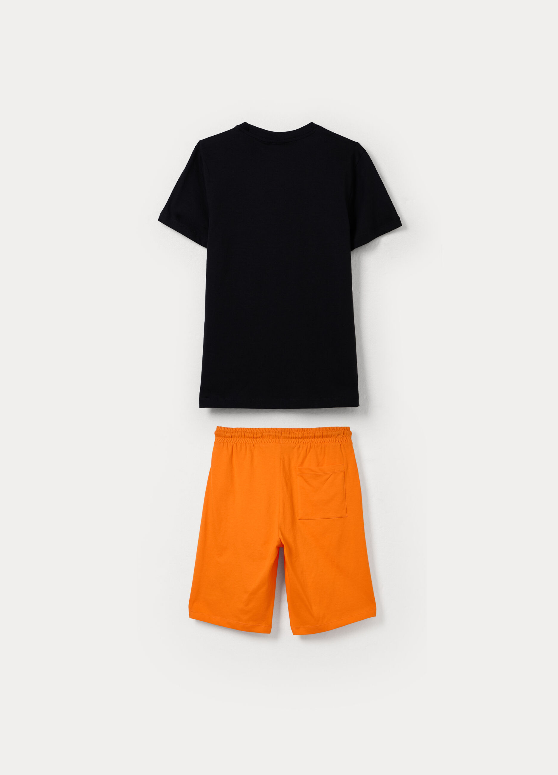 Jogging set in jersey di puro cotone ragazzo_1
