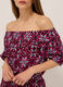 Blusa crepe con stampa donna_2