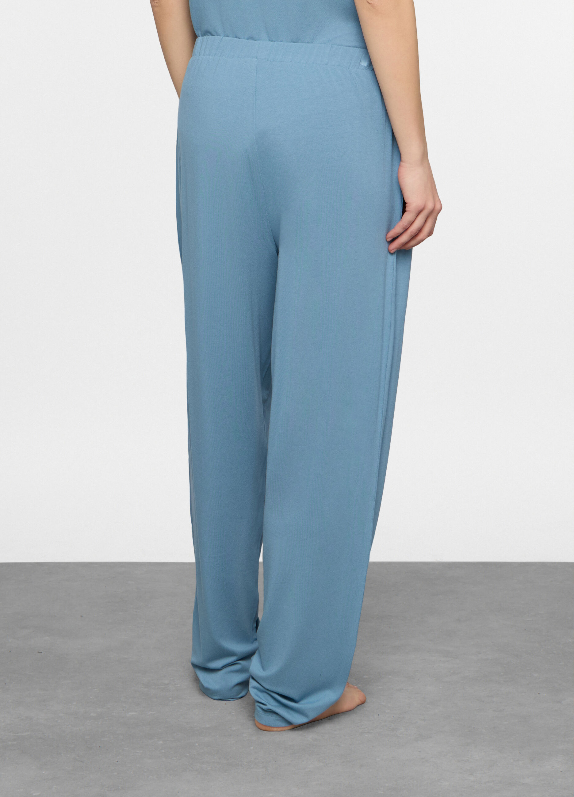 Pantaloni in jersey stretch donna_1