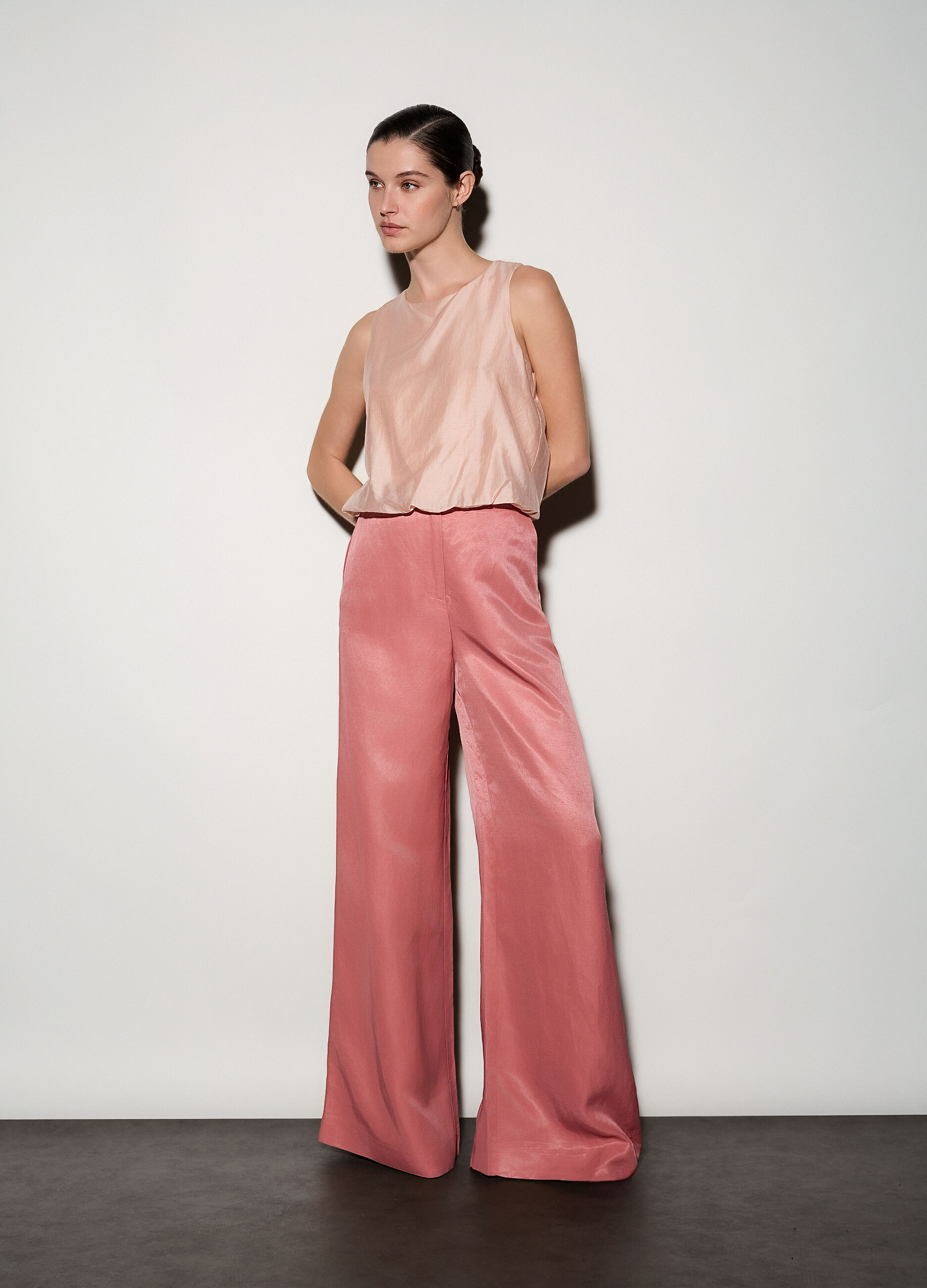 Top girocollo in jersey stretch donna_0