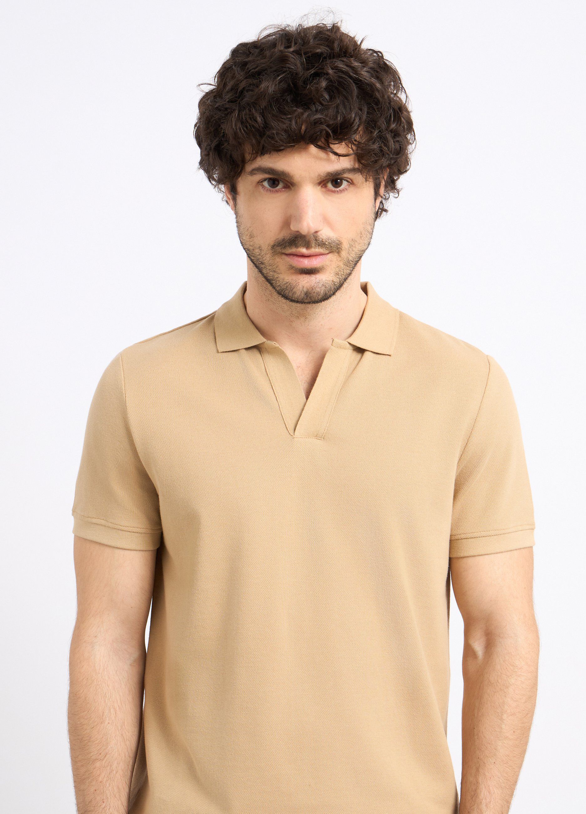 Polo in cotone piquet uomo_2