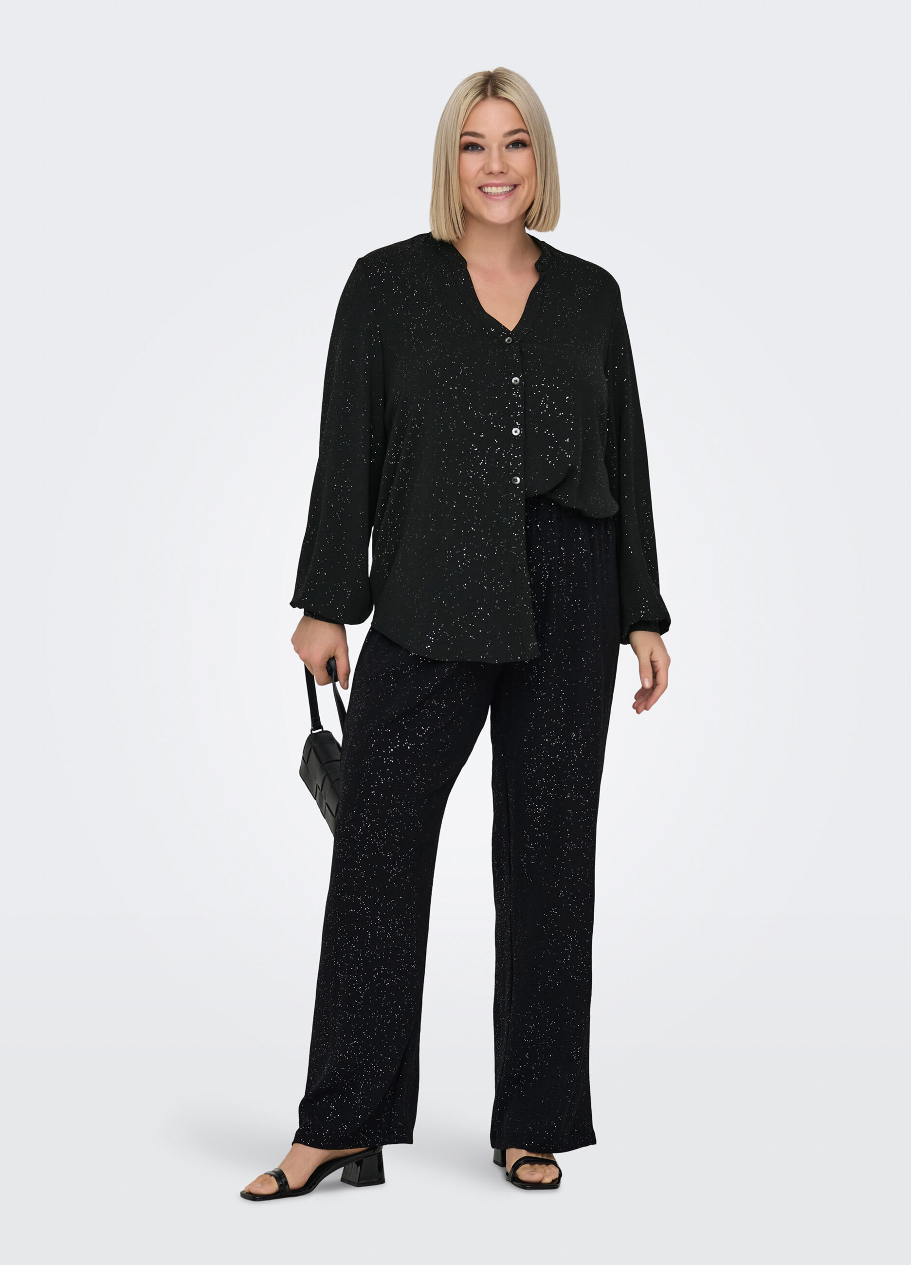 Camicia a maniche lunghe con colletto cinese_2