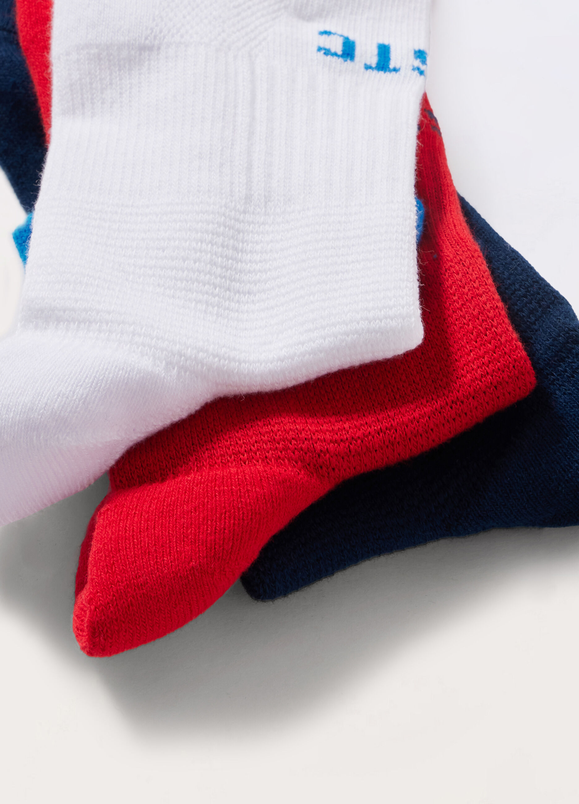 3 pack calzini sportivi multicolore in cotone stretch uomo_1