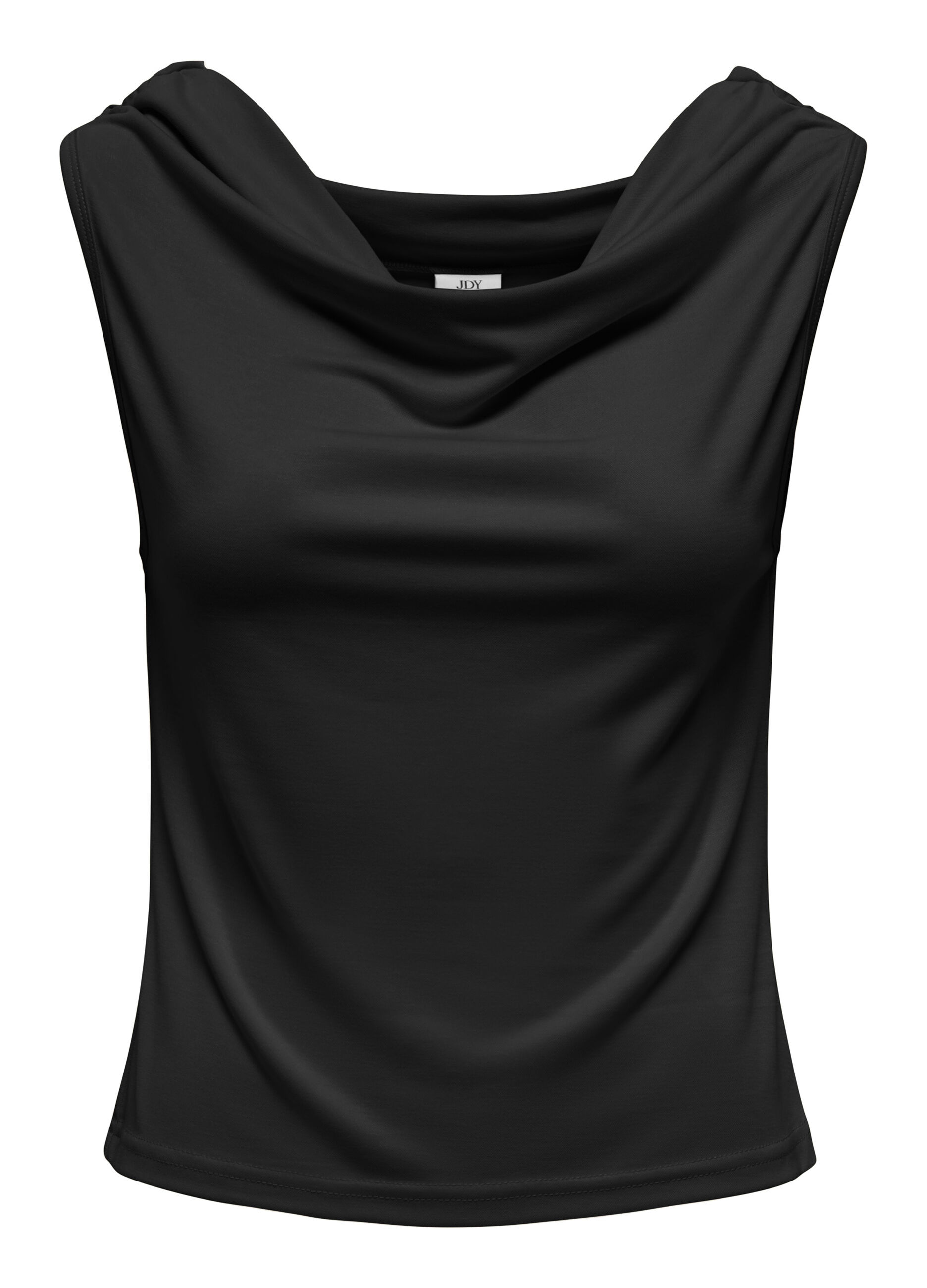 Top con scollo drappeggiato donna_0