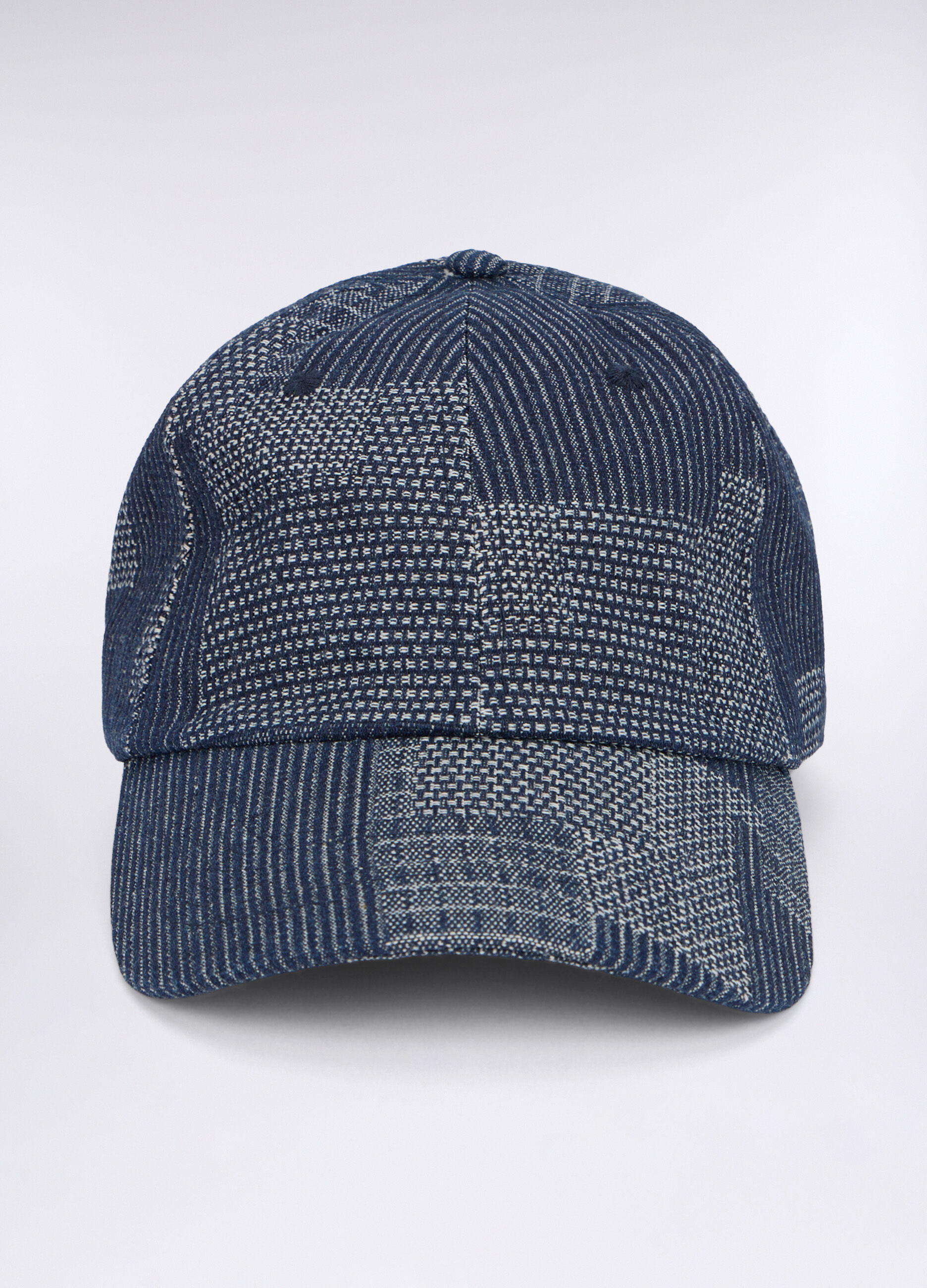 Cappello baseball patchwork uomo_0